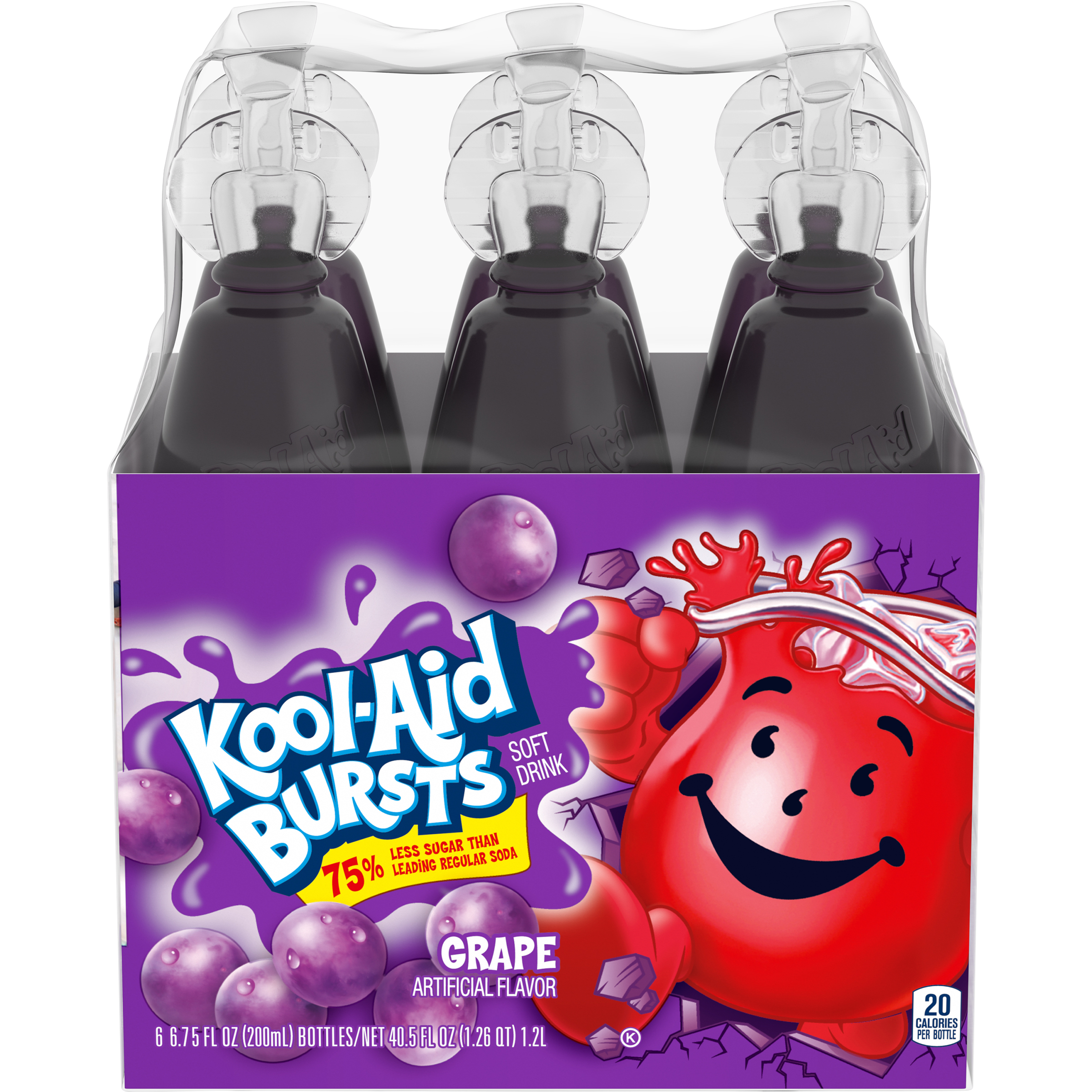 Bursts Grape Artificially Flavored Soft Drink