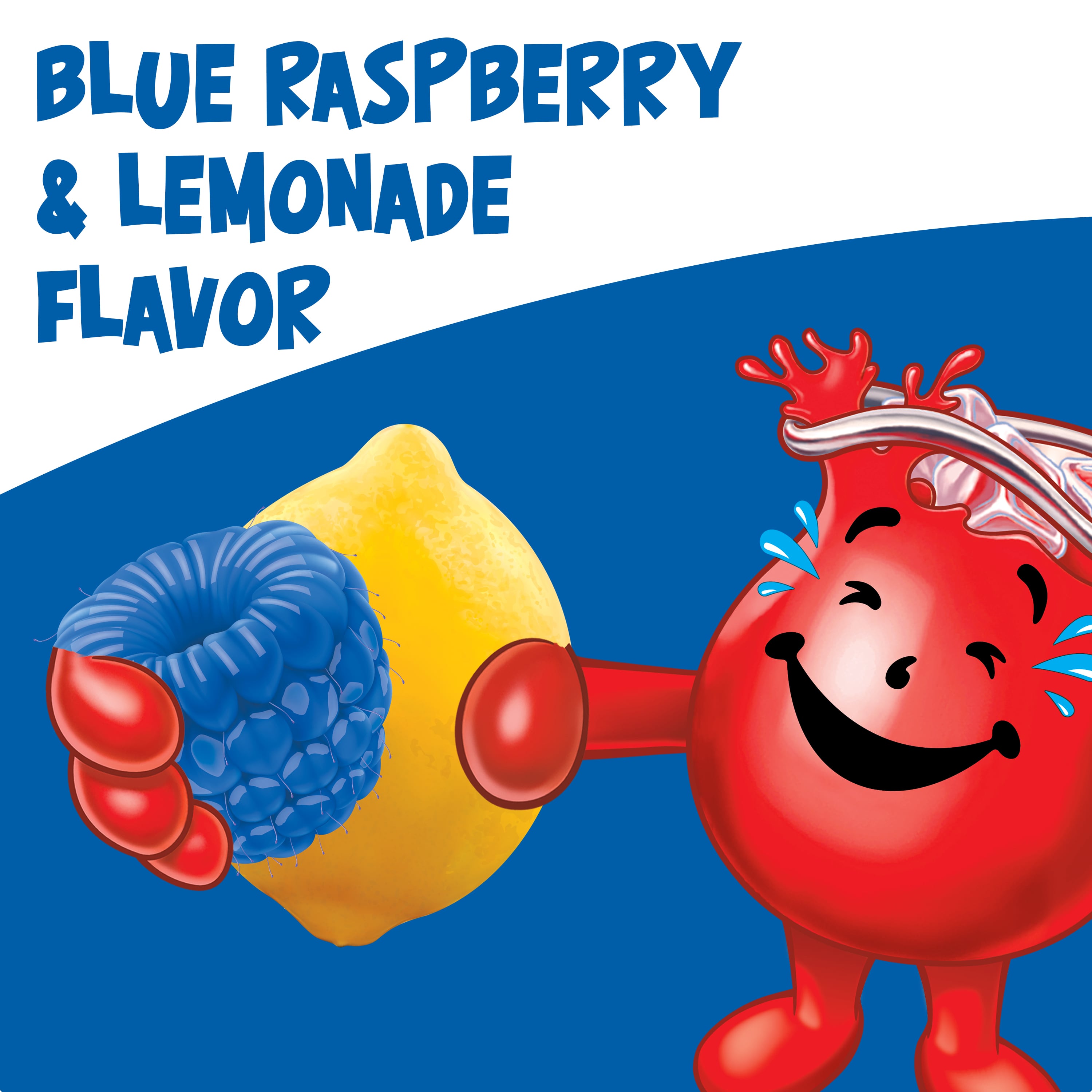 Blue Raspberry Lemonade Artificially Flavored Powdered Soft Drink Mix