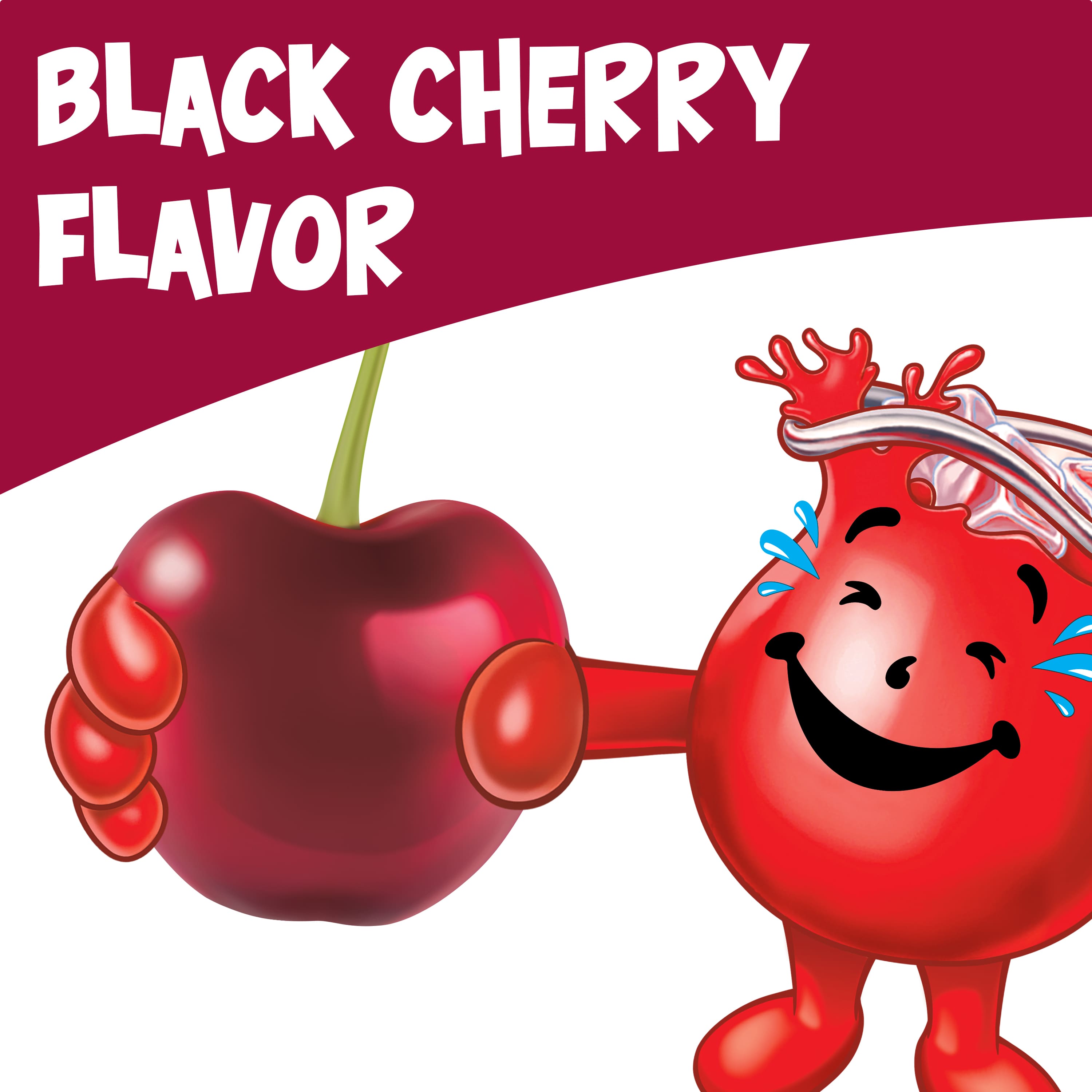 Unsweetened Black Cherry Artificially Flavored Powdered Soft Drink Mix
