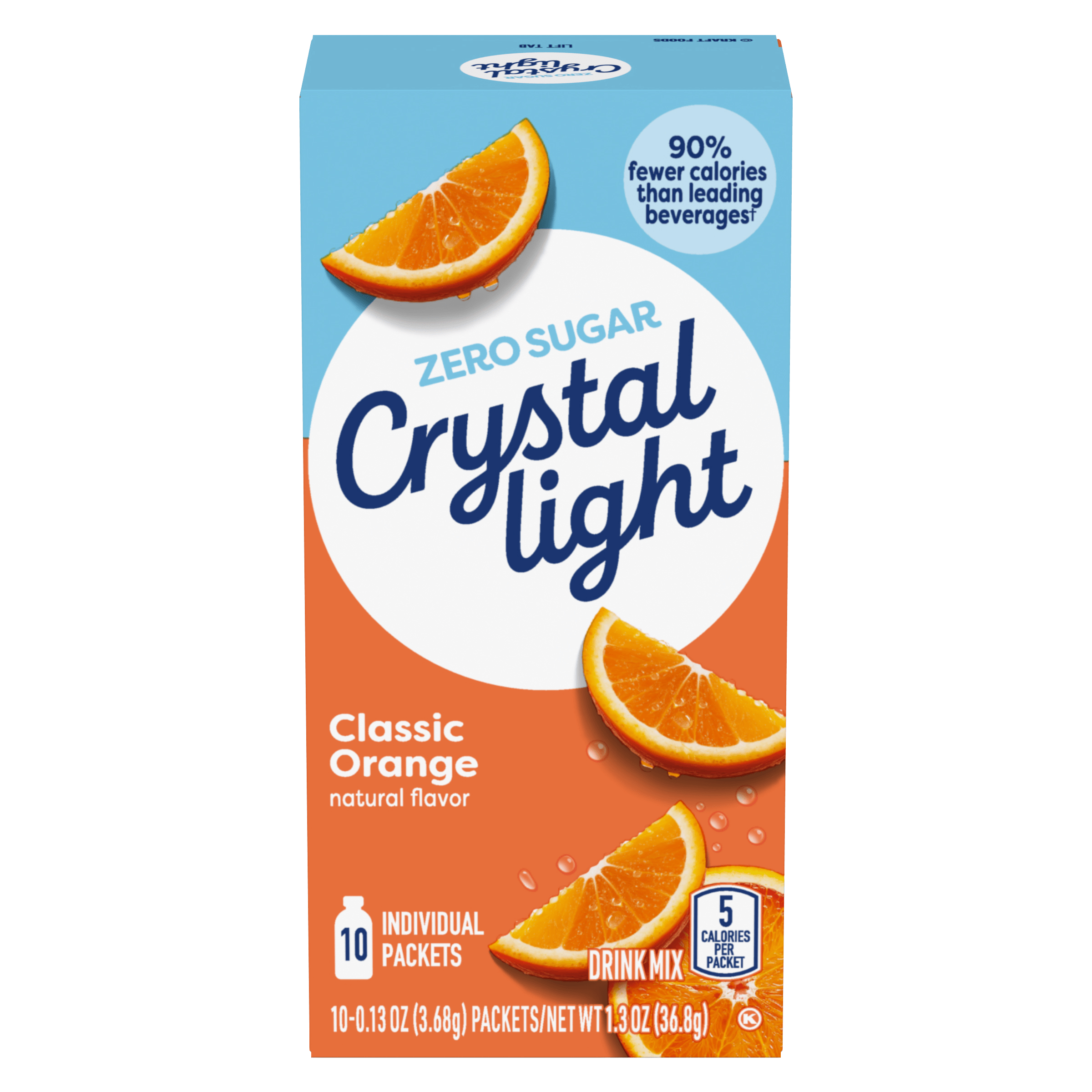 Classic Orange Naturally Flavored Powdered Drink Mix