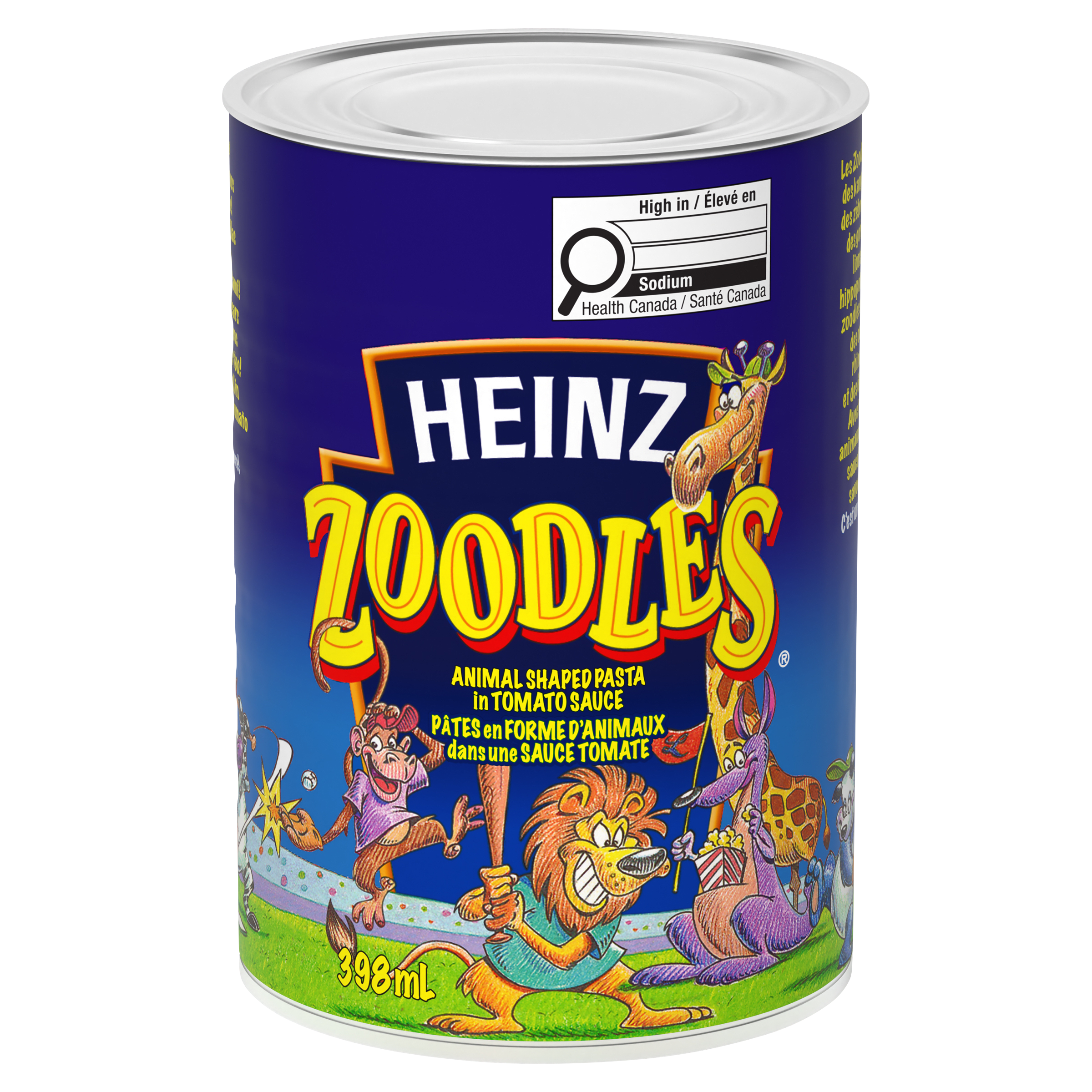 Pâtes en forme d’animaux dans une sauce tomate Zoodles