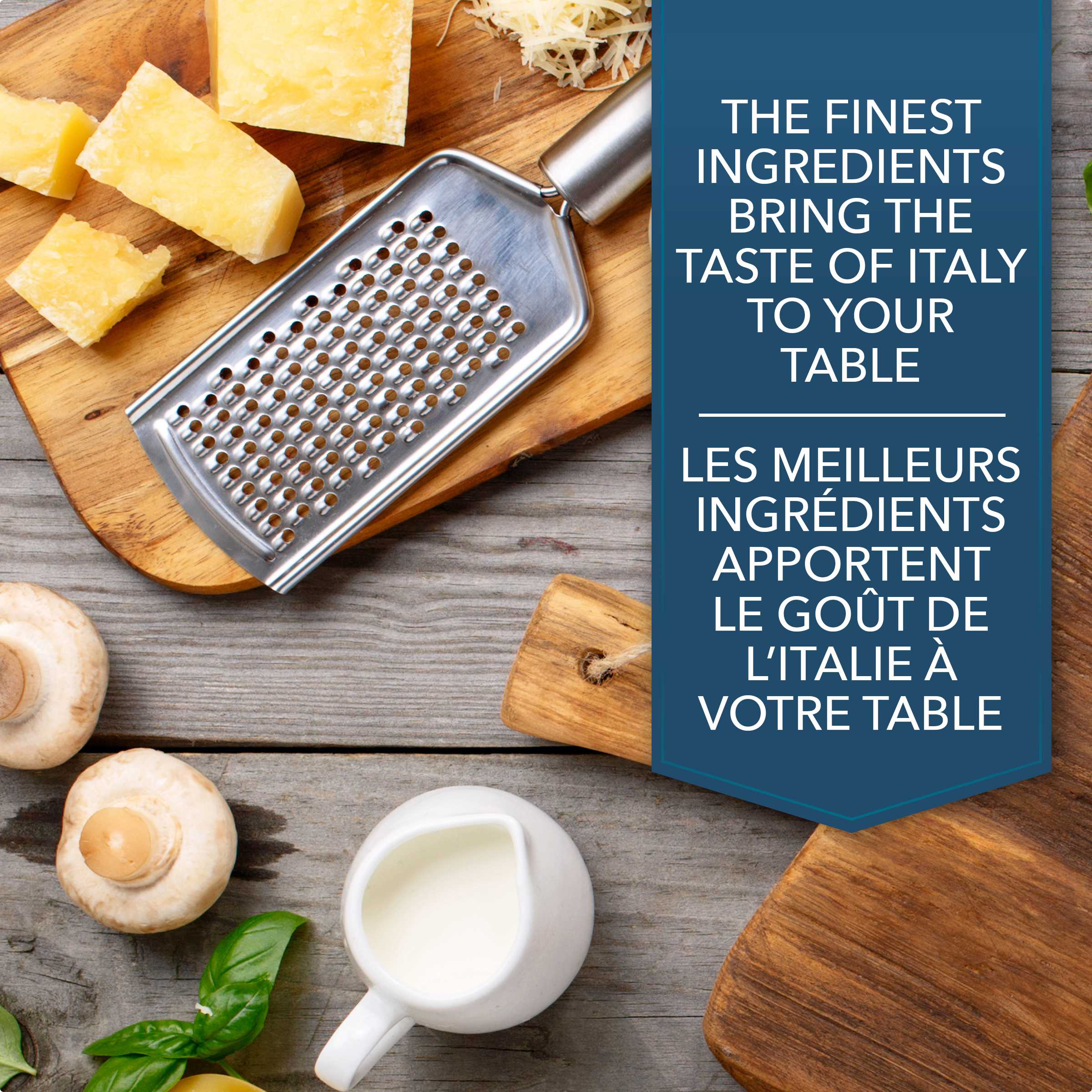 sauce pour pâtes di Parma Alfredo aux quatre fromages