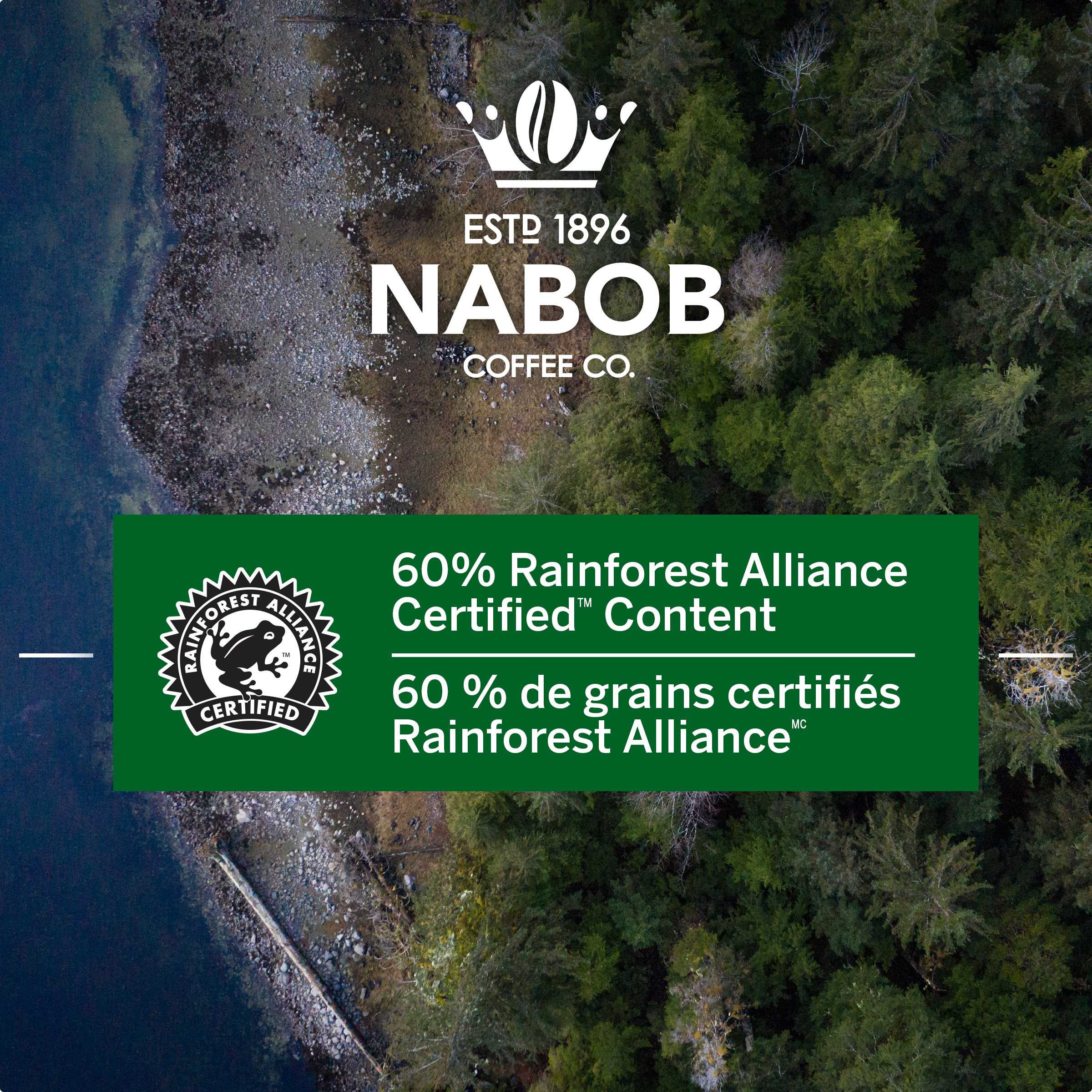 100% Colombian Coffee 100% Compostable Pods