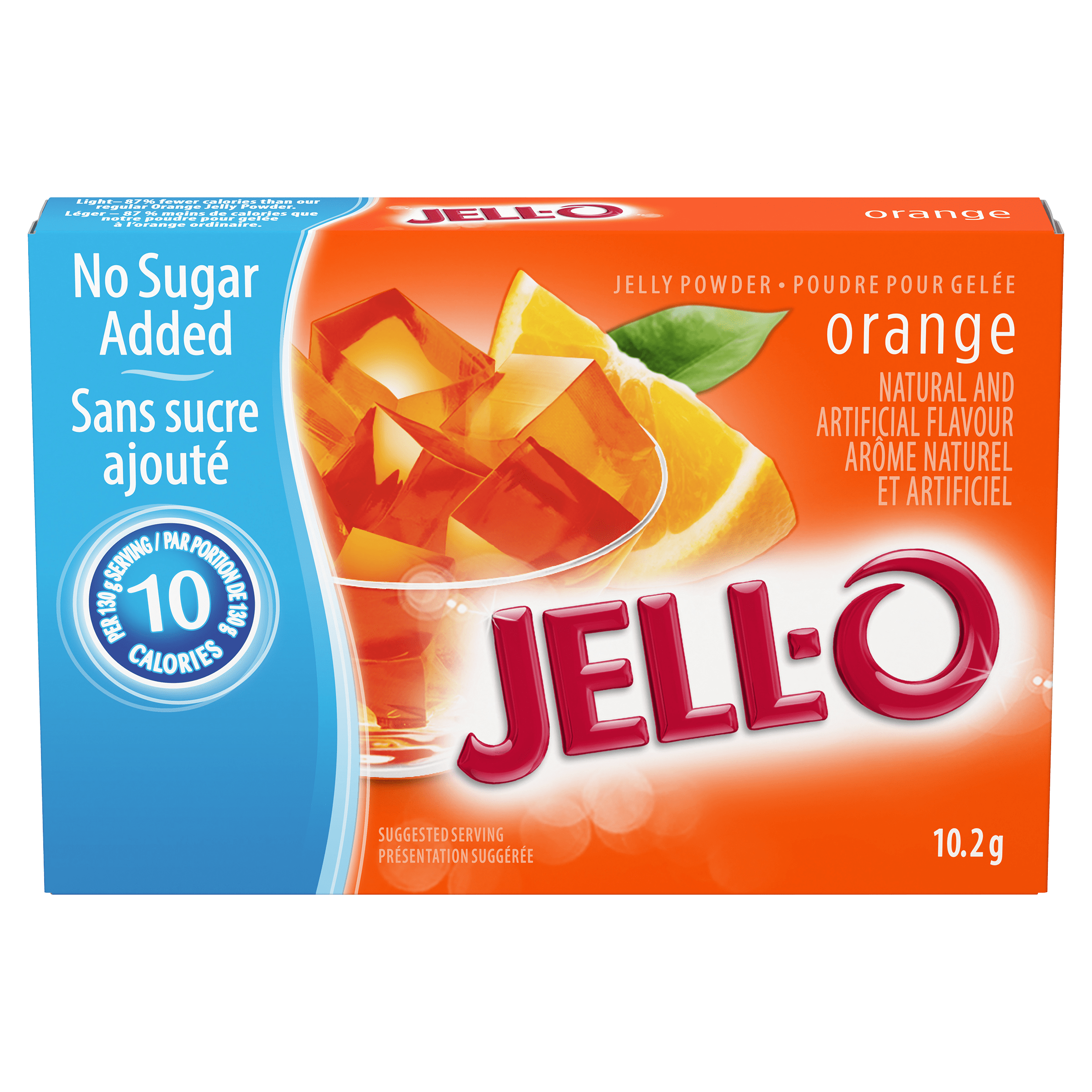 Orange Jelly Powder Light JELLO Products Heinz® Canada