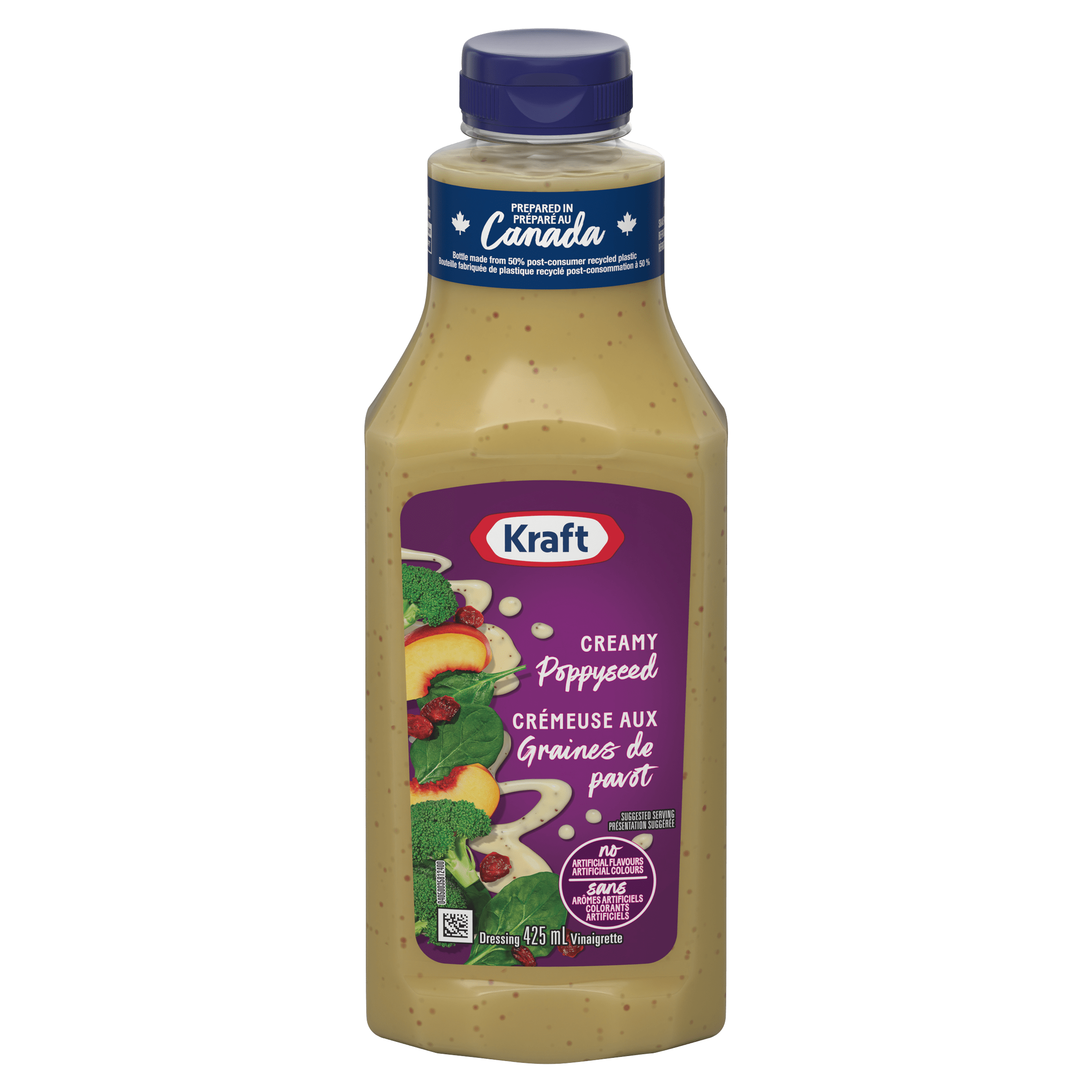 Vinaigrette crémeuse aux graines de pavot