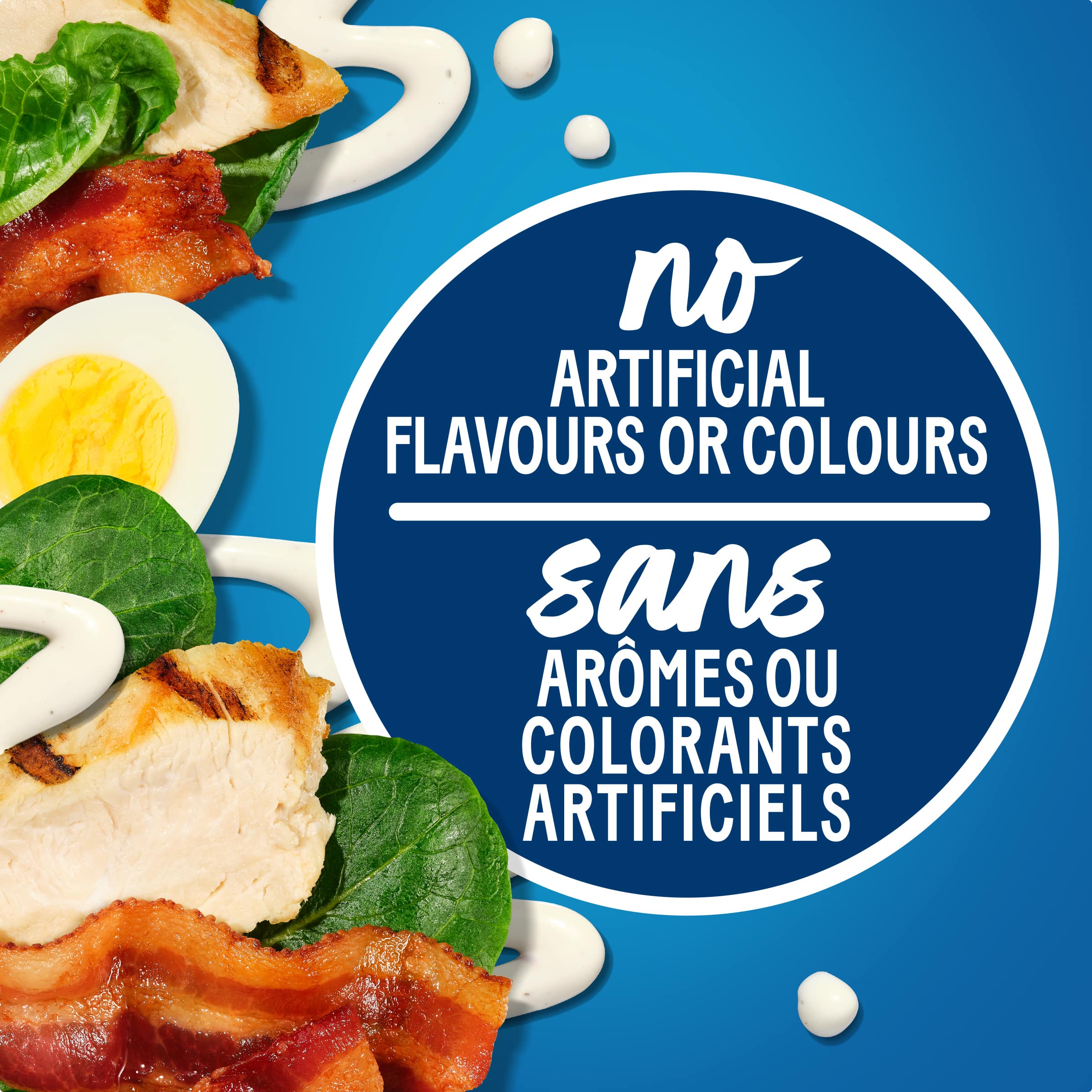 Vinaigrette Ranch avec bacon
