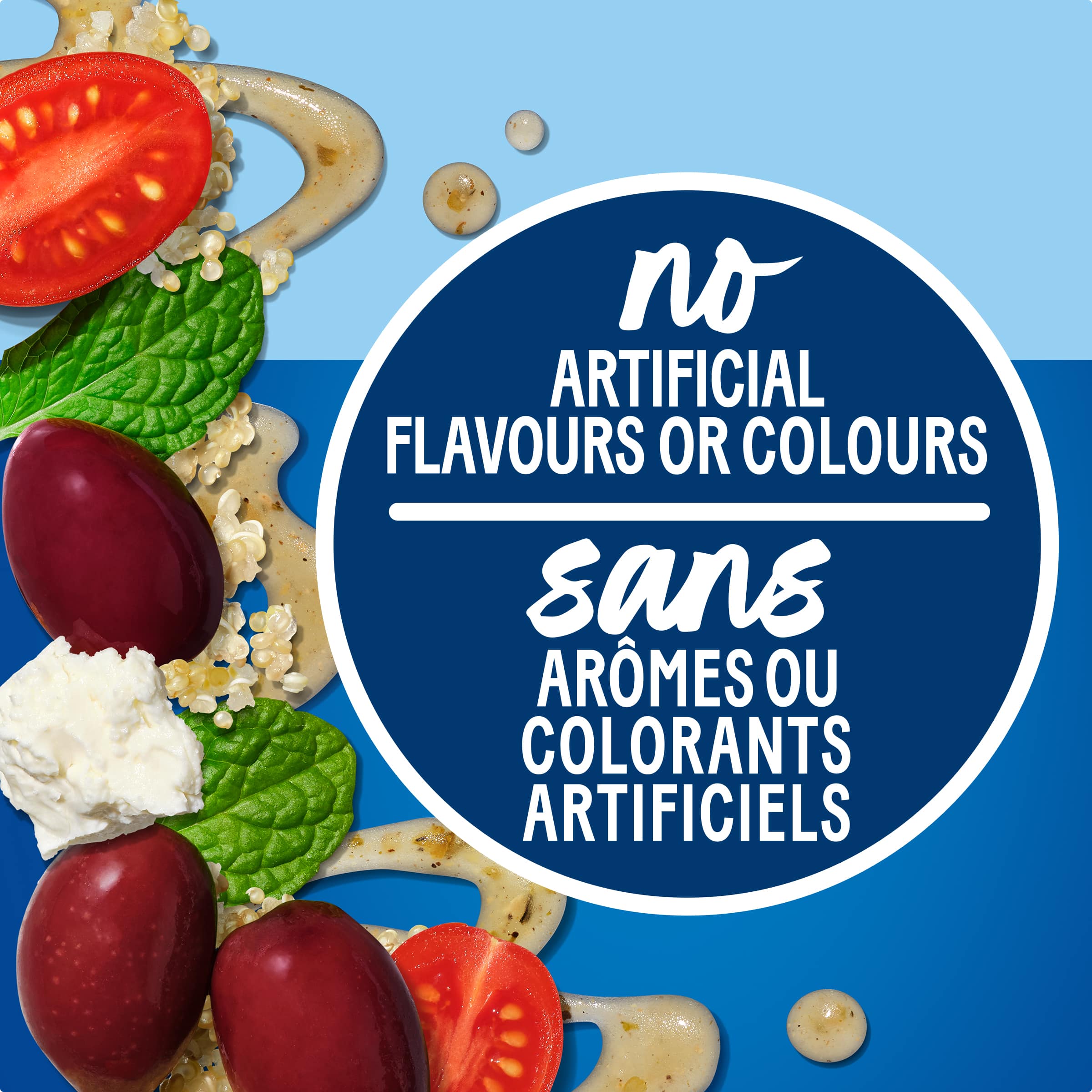 Calorie-Wise Greek Salad Dressing With Feta And Oregano