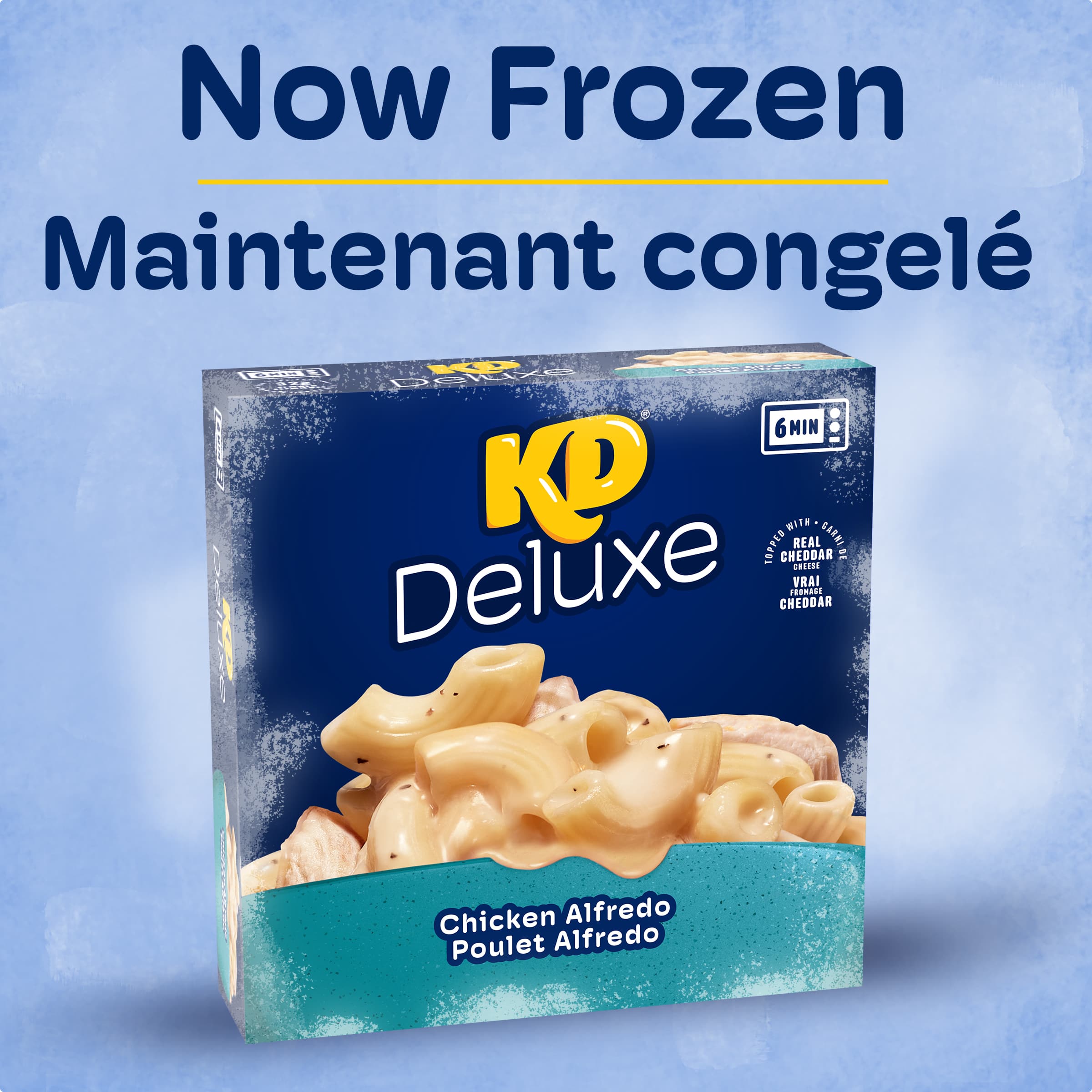 Kd Deluxe Chicken Alfredo Macaroni And Cheese Frozen Dinner