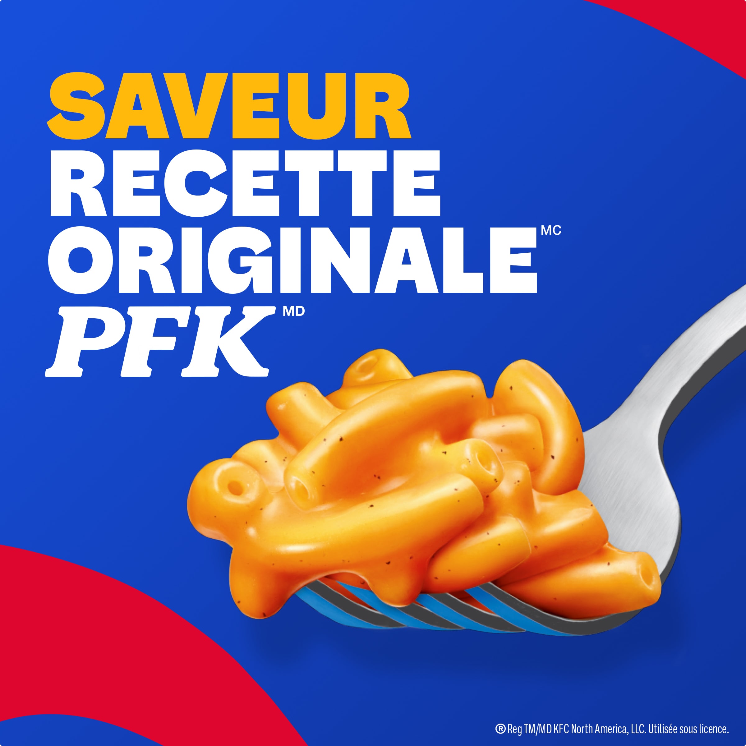 KFC Recette originale Macaroni au poulet et fromage, boîte de 170 g