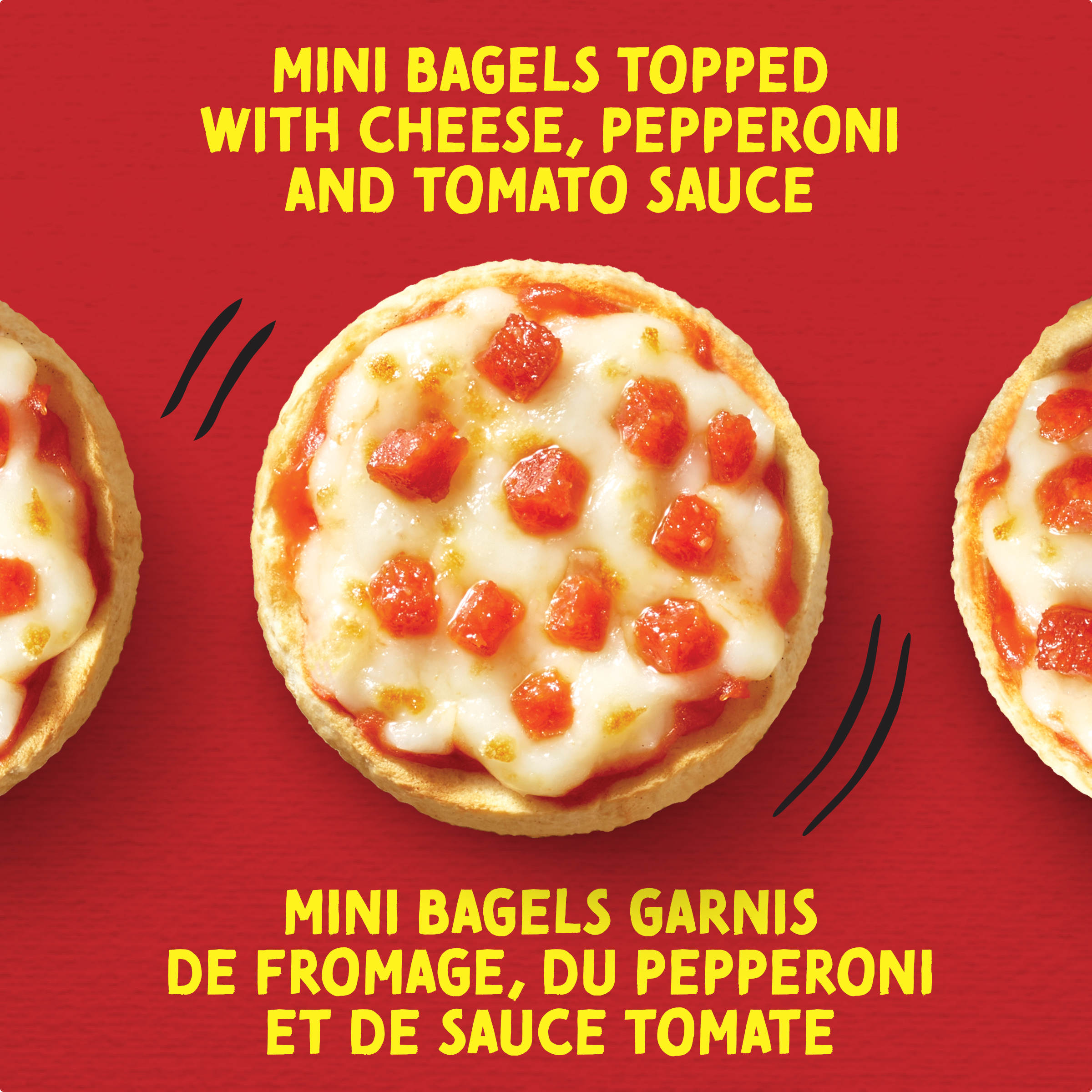 Bagel Bites Cheese & Pepperoni Frozen Pizza Snacks