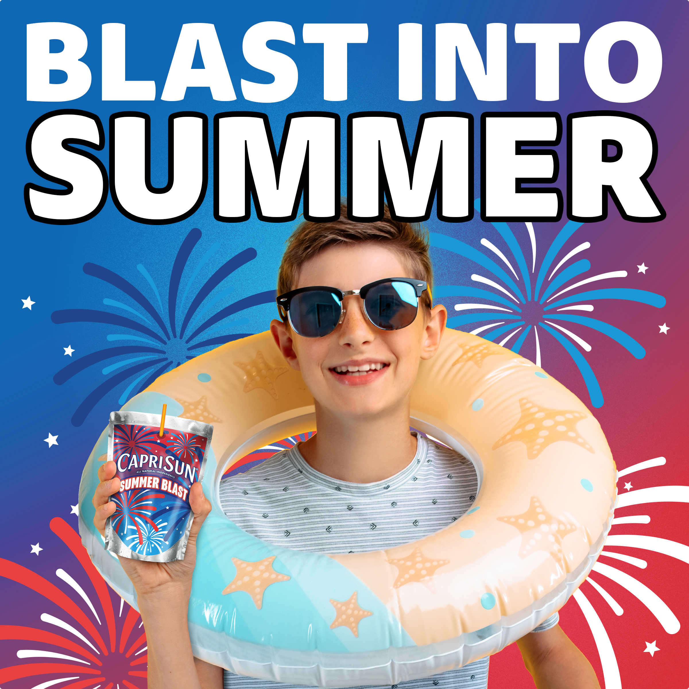 Summer Blast Passion Fruit Mango Juice Drink Blend