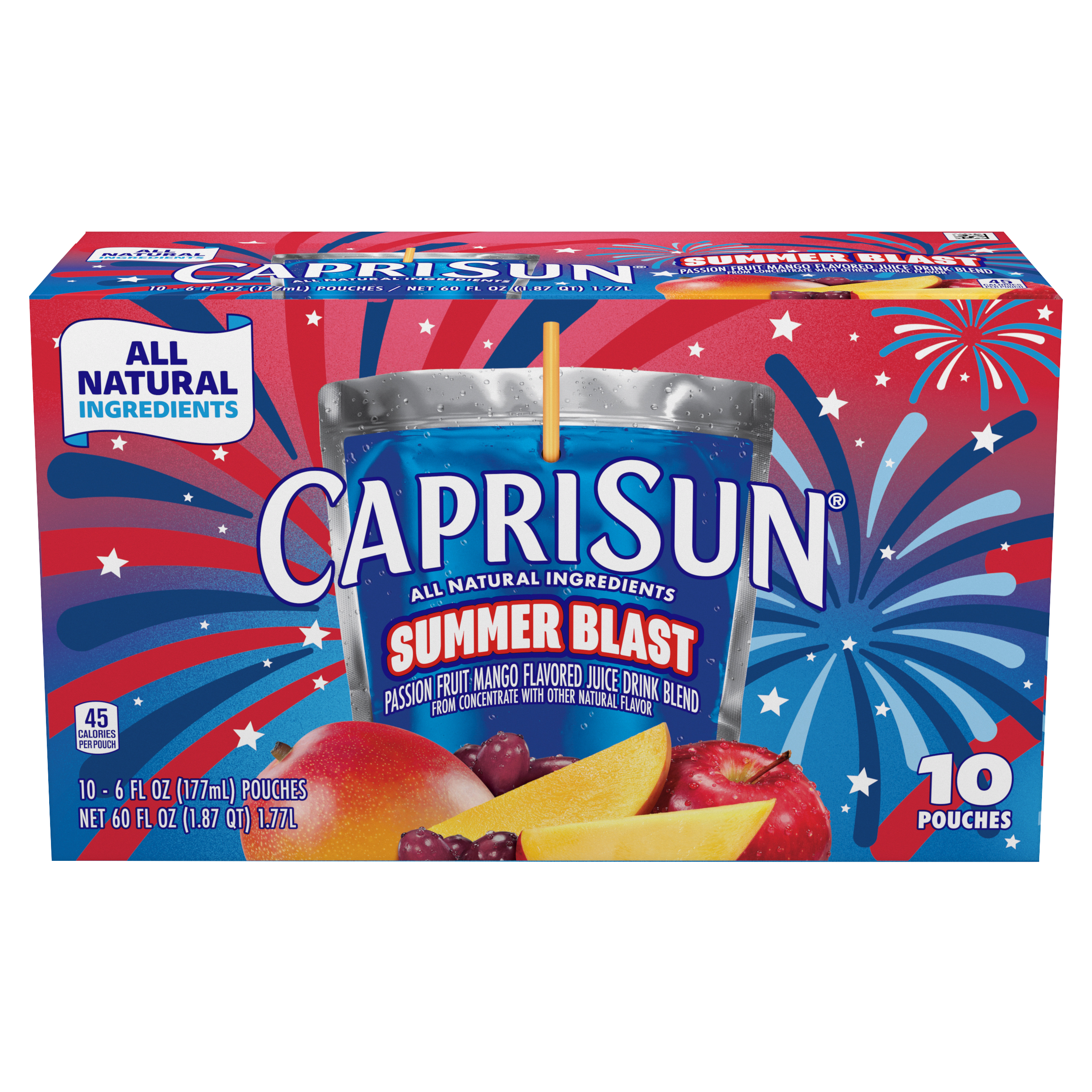 Summer Blast Passion Fruit Mango Juice Drink Blend
