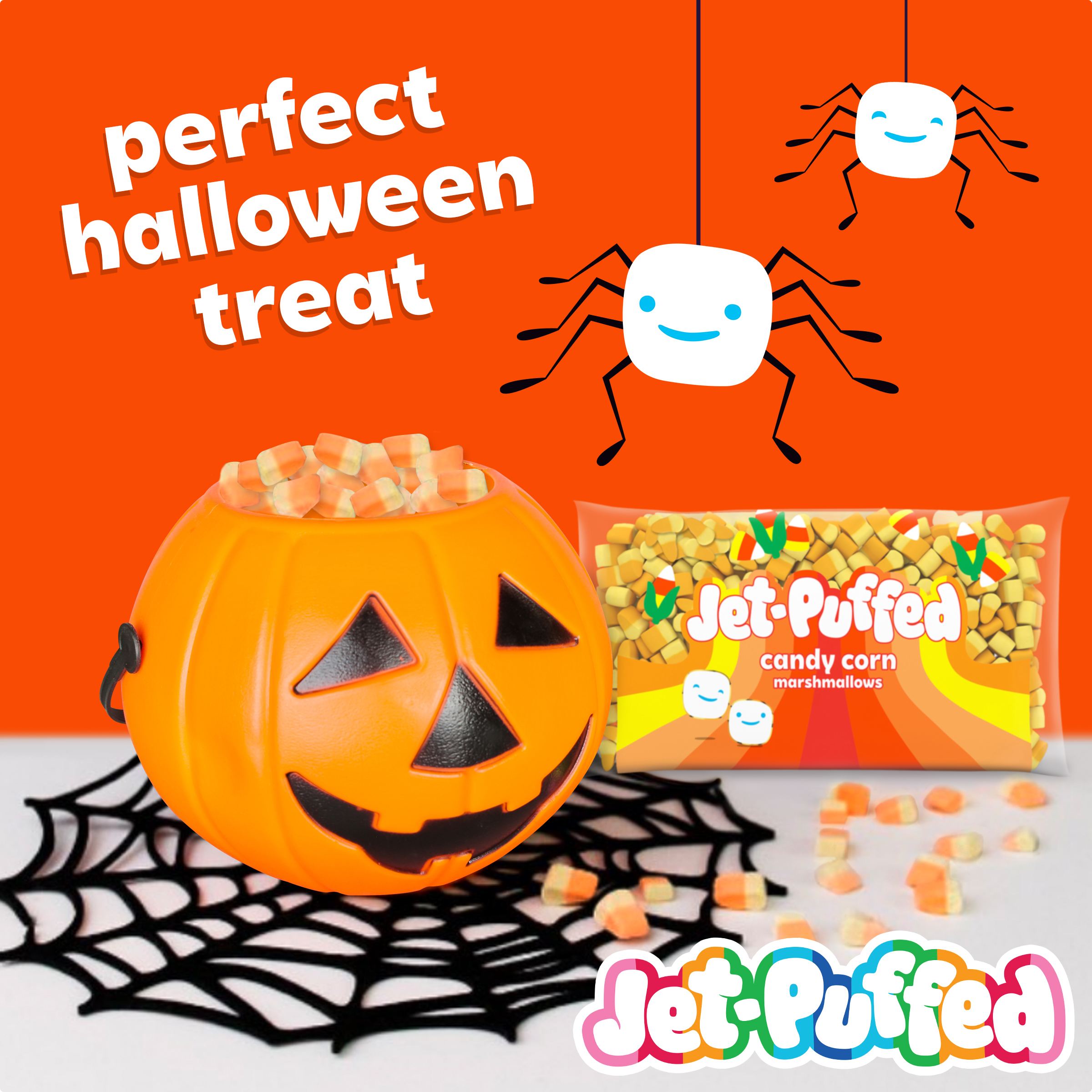 Candy Corn Shaped Halloween Fall Marshmallows