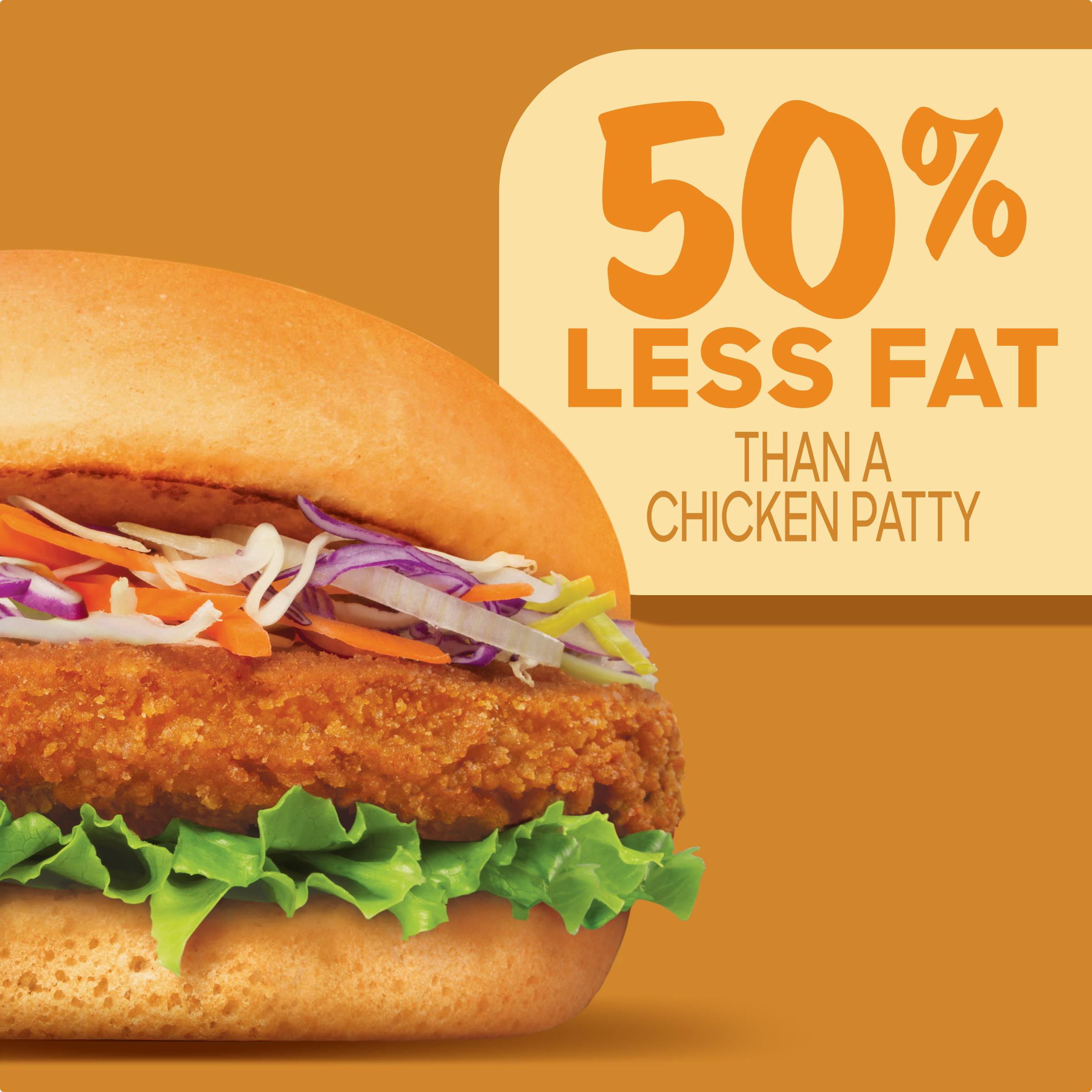 Spicy Vegan Chik'n Veggie Patties with Non-GMO Soy