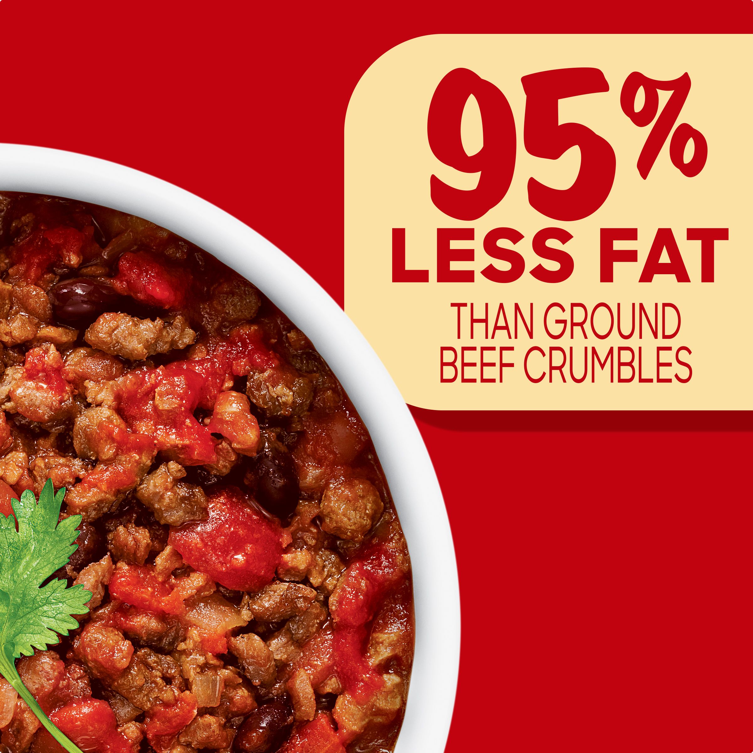 Original Vegan Veggie Crumbles with Non-GMO Soy