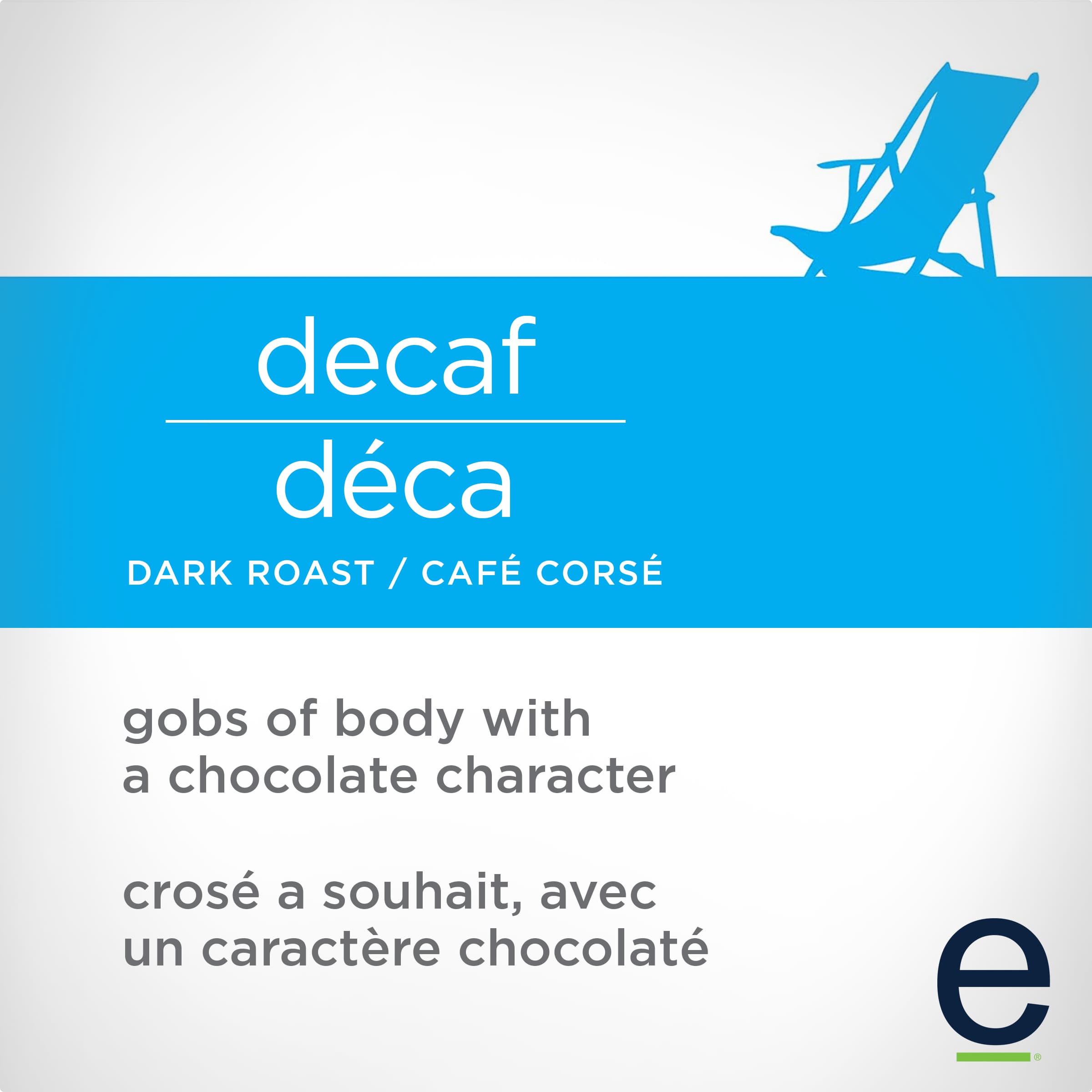 Café en grains déca torréfaction corsée