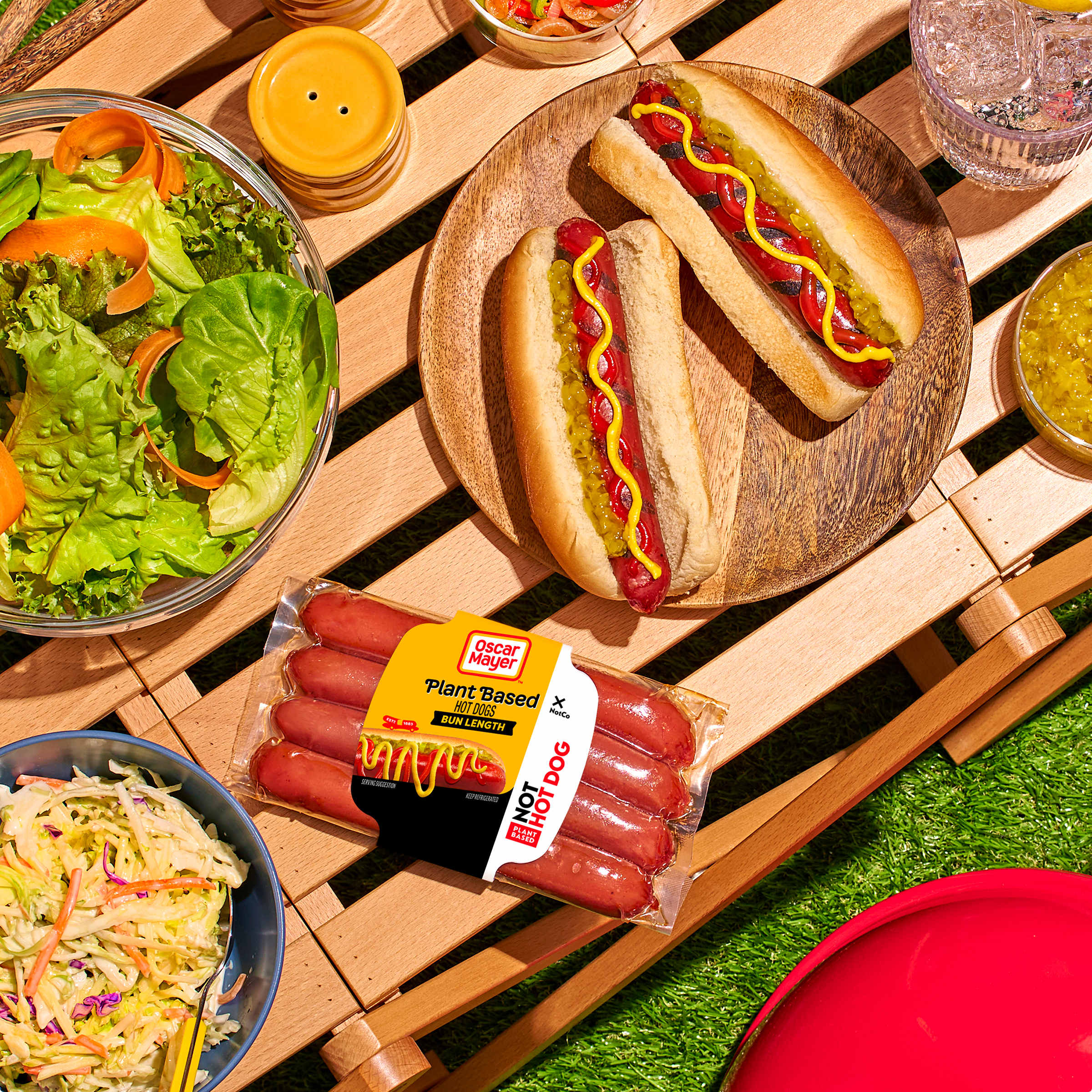 Bun Length Plant Based Not Hot Dogs