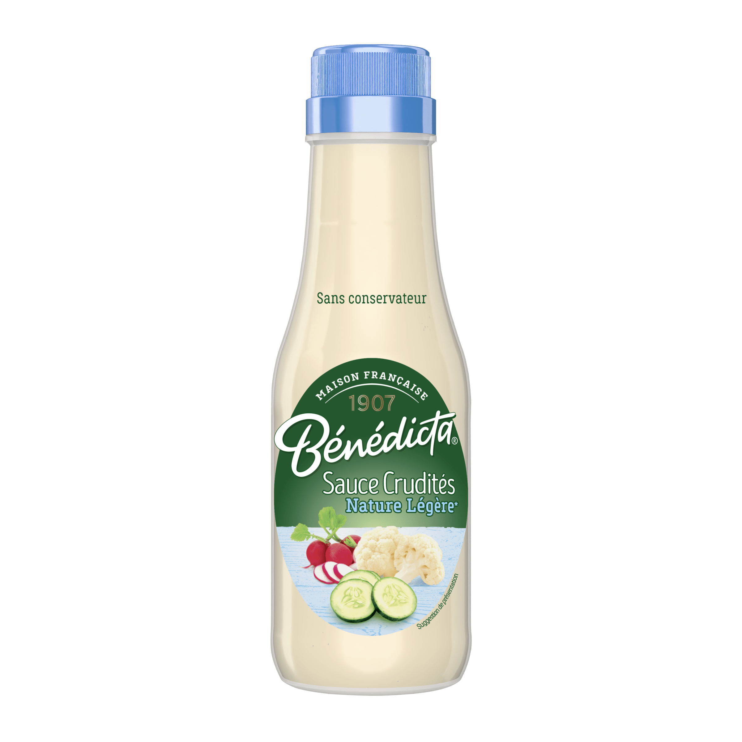 Bénédicta Sauce Crudités Nature Légère 295g