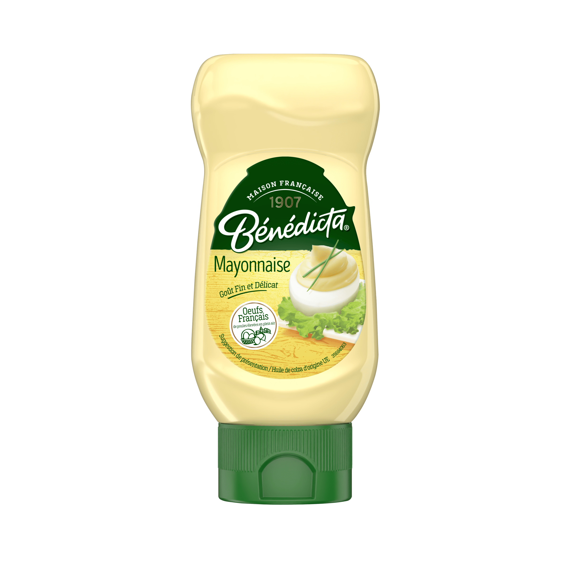 Bénédicta Mayonnaise Nature Flacon Souple 235g