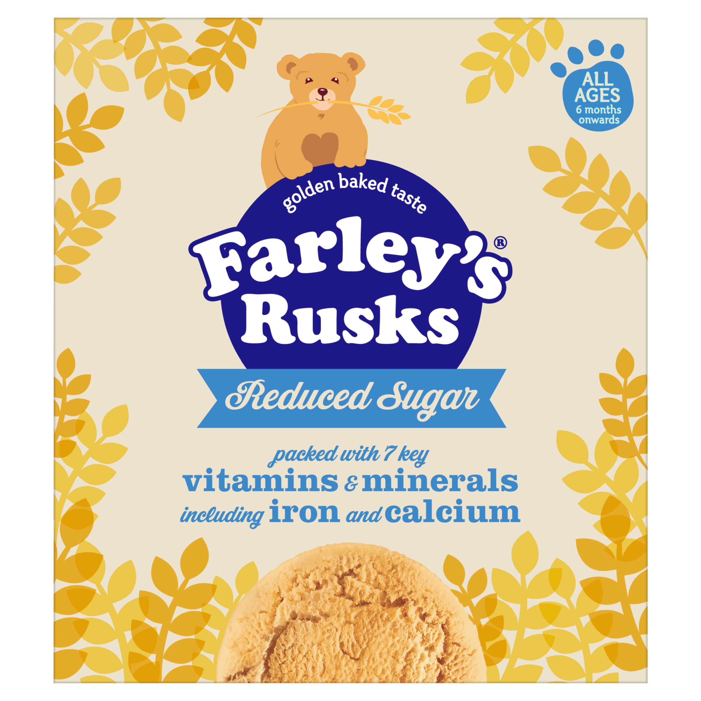 Rusks Reduced Sugar