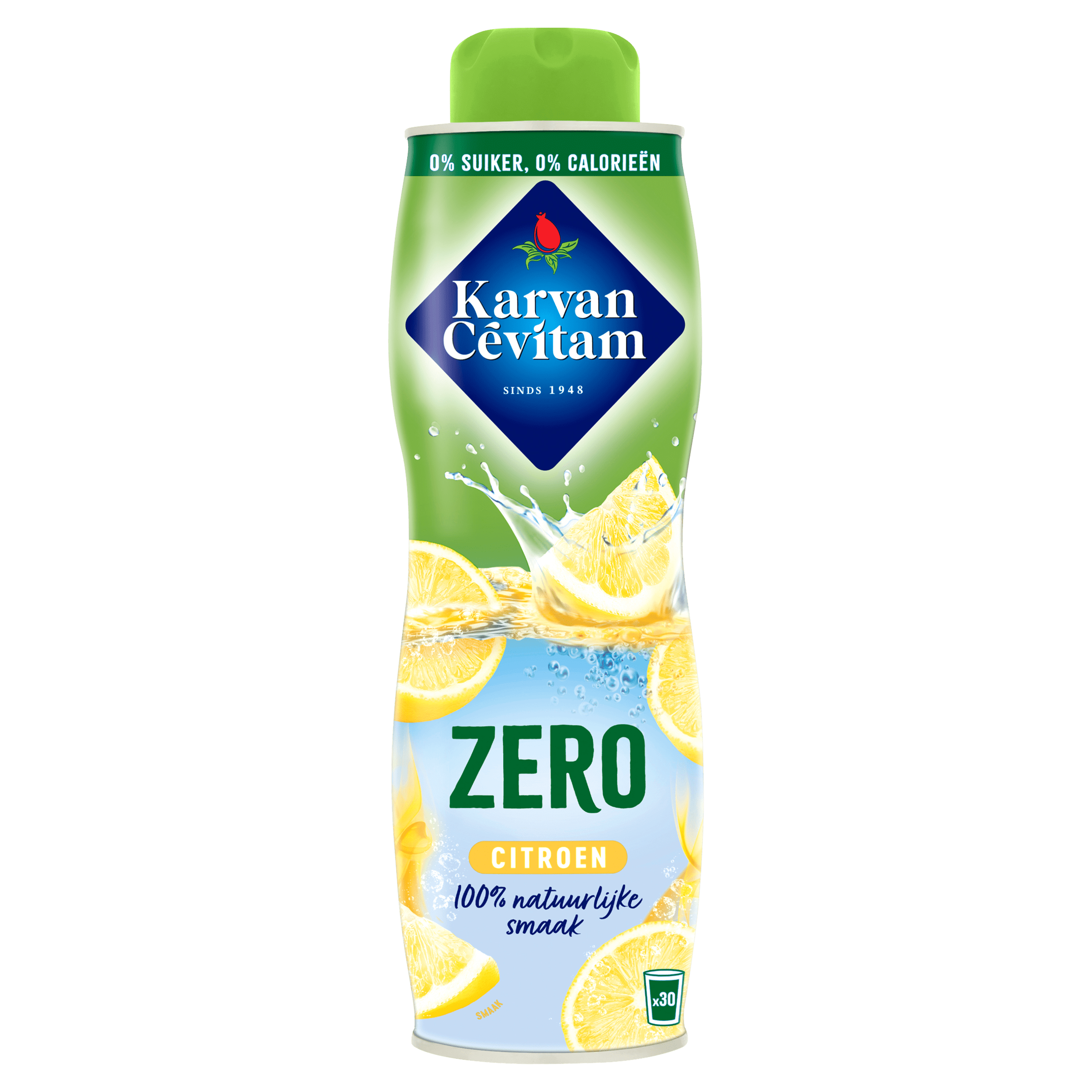 Zero Citroen 600 ml Fles