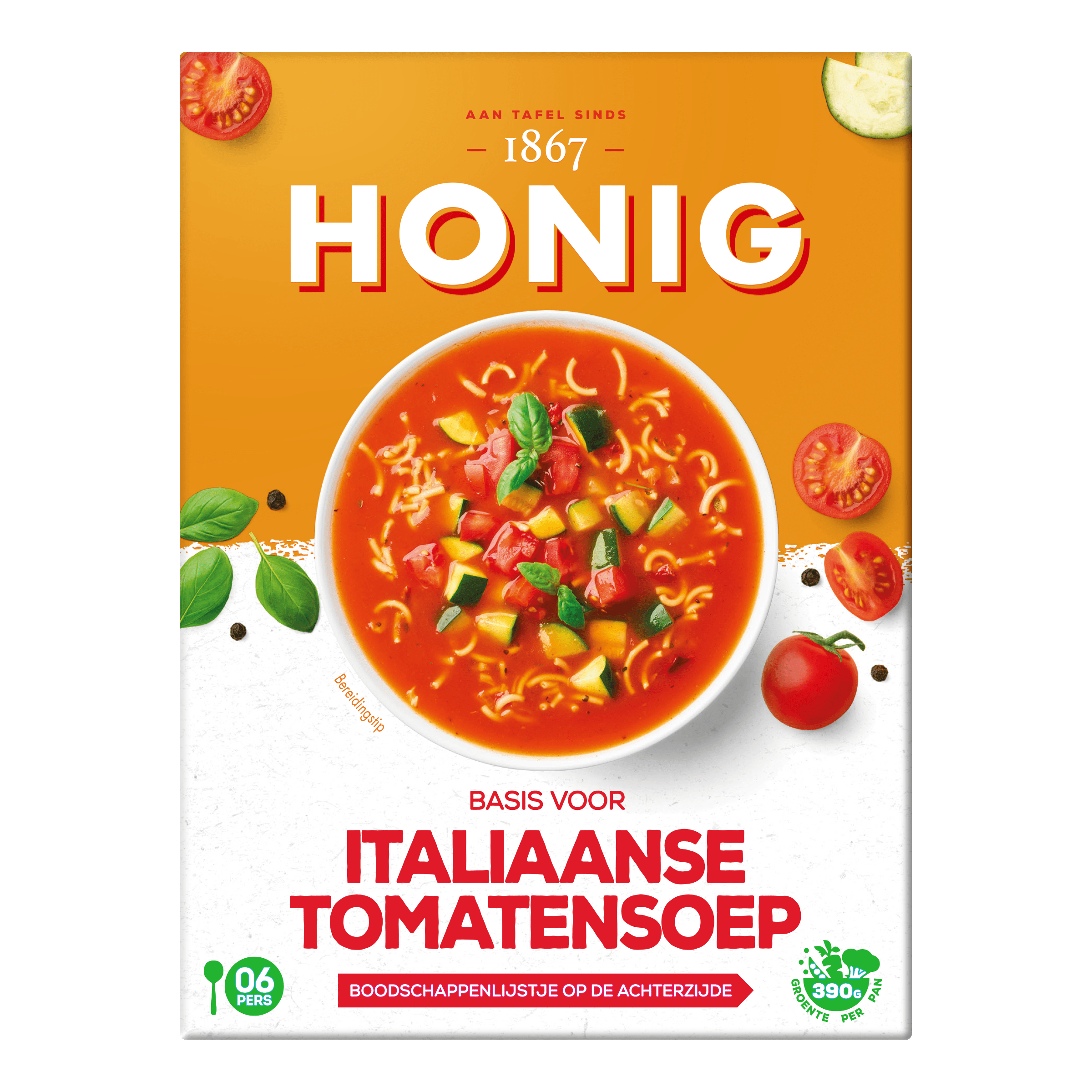 Italiaanse Tomatensoep 101 g Doos