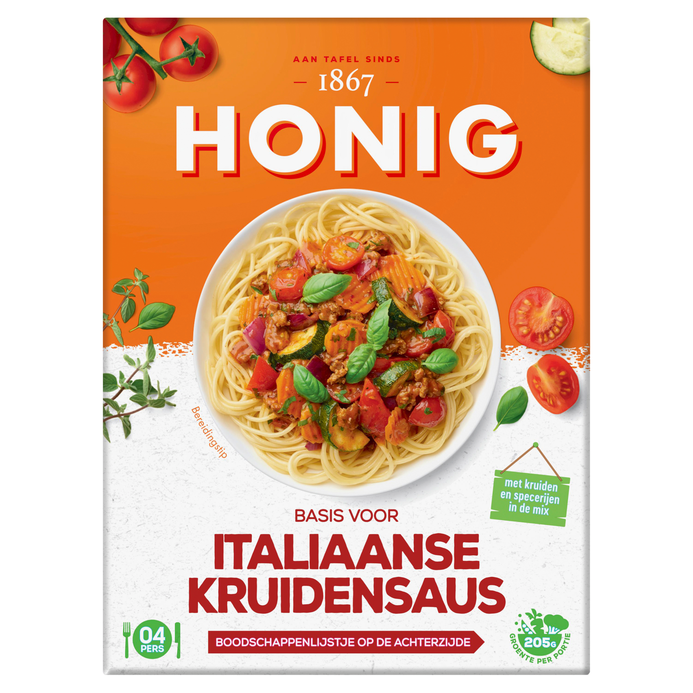 Italiaanse Kruidensaus 68 g Doos