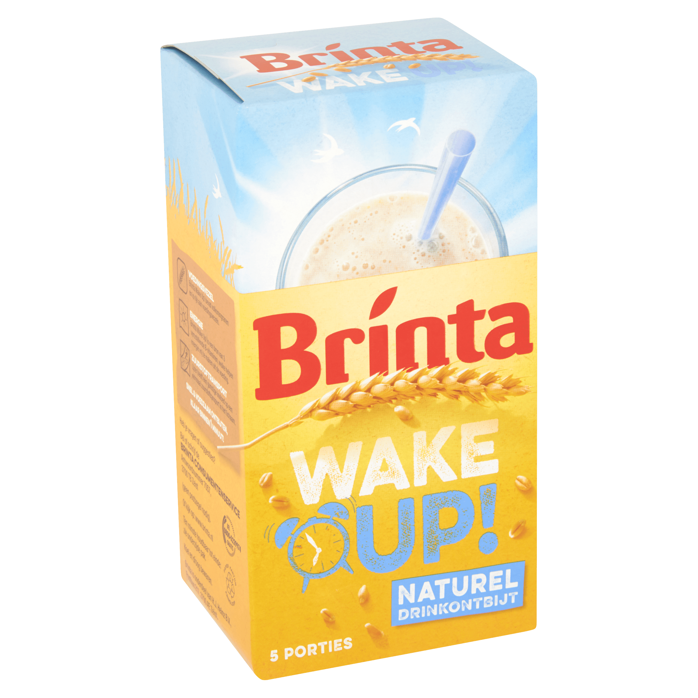 Wake Up! Naturel Drinkontbijt 5 x 23 g Doos