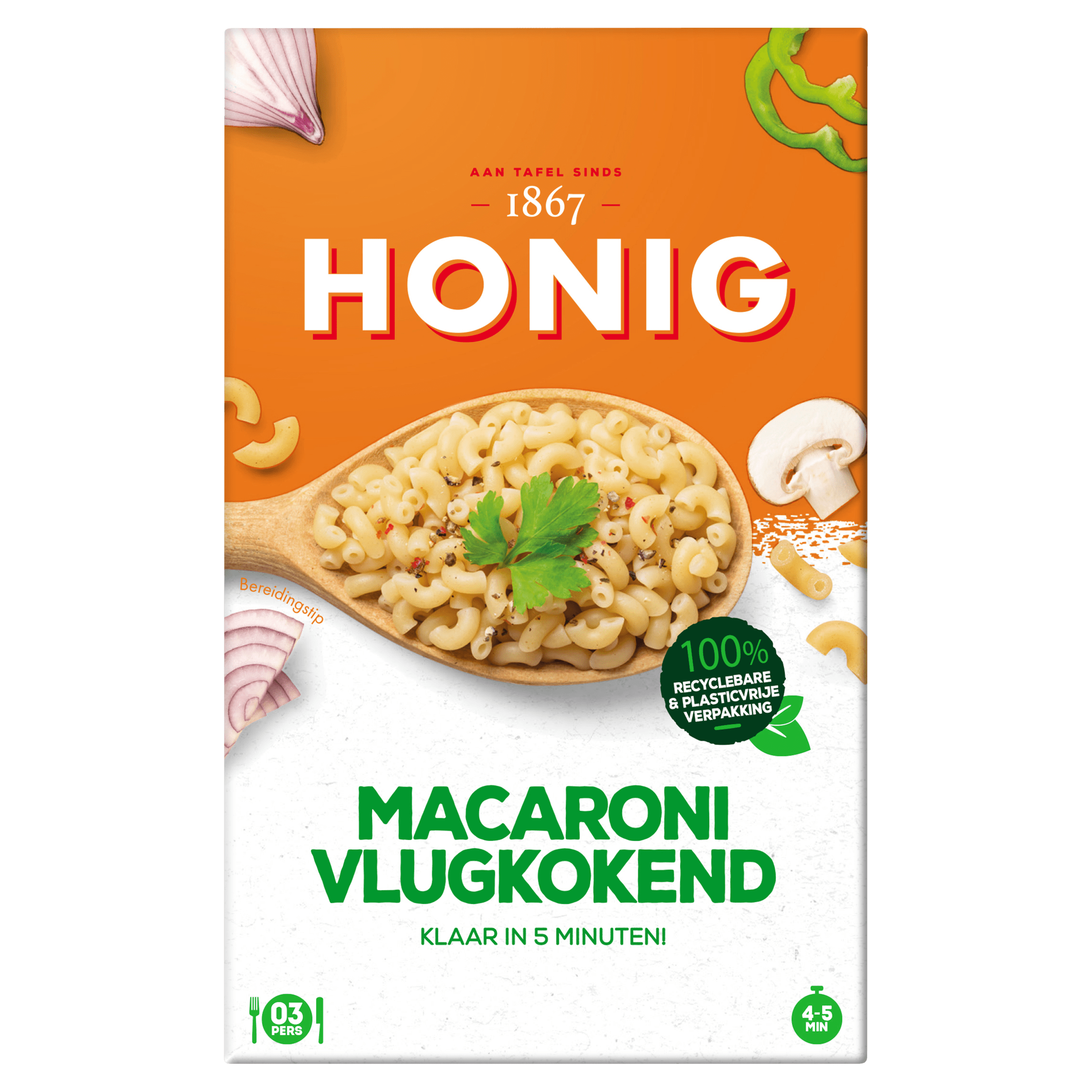 Macaroni Vlugkokend 250 g Doos