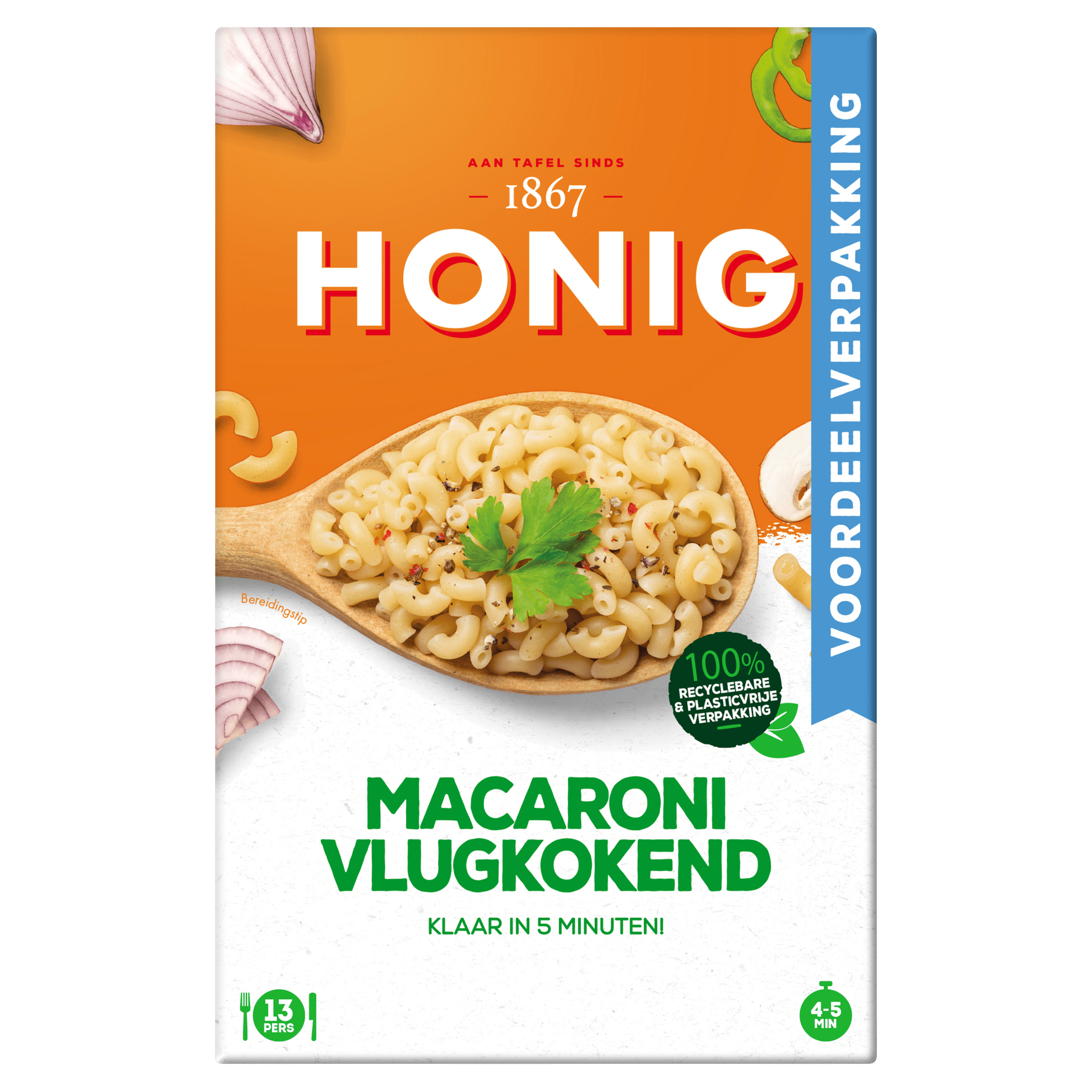 Macaroni Vlugkokend 1000 g Doos