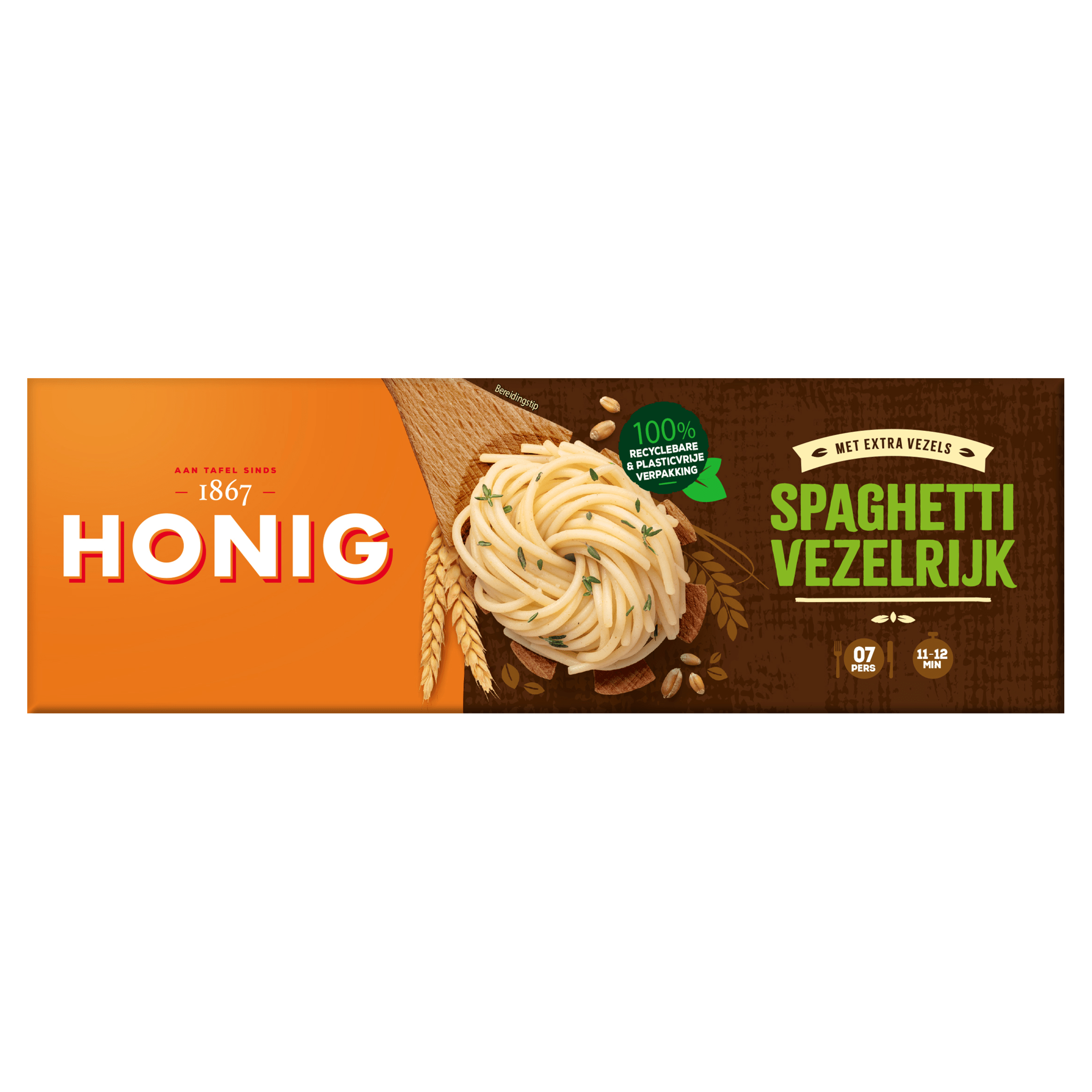 Spaghetti Vezelrijk 550 g Doos