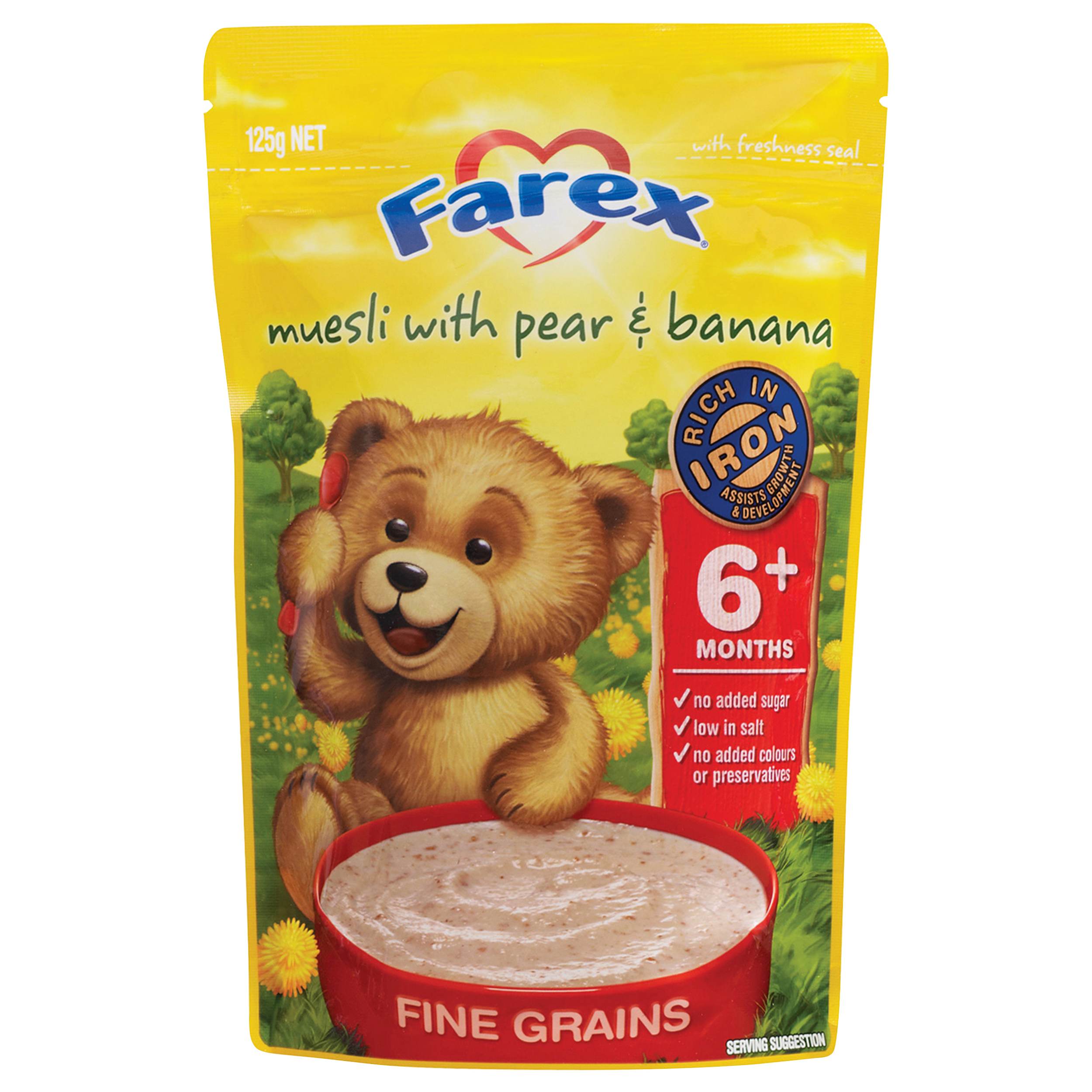 Farex® Muesli with Pear & Banana 125g 6+ months