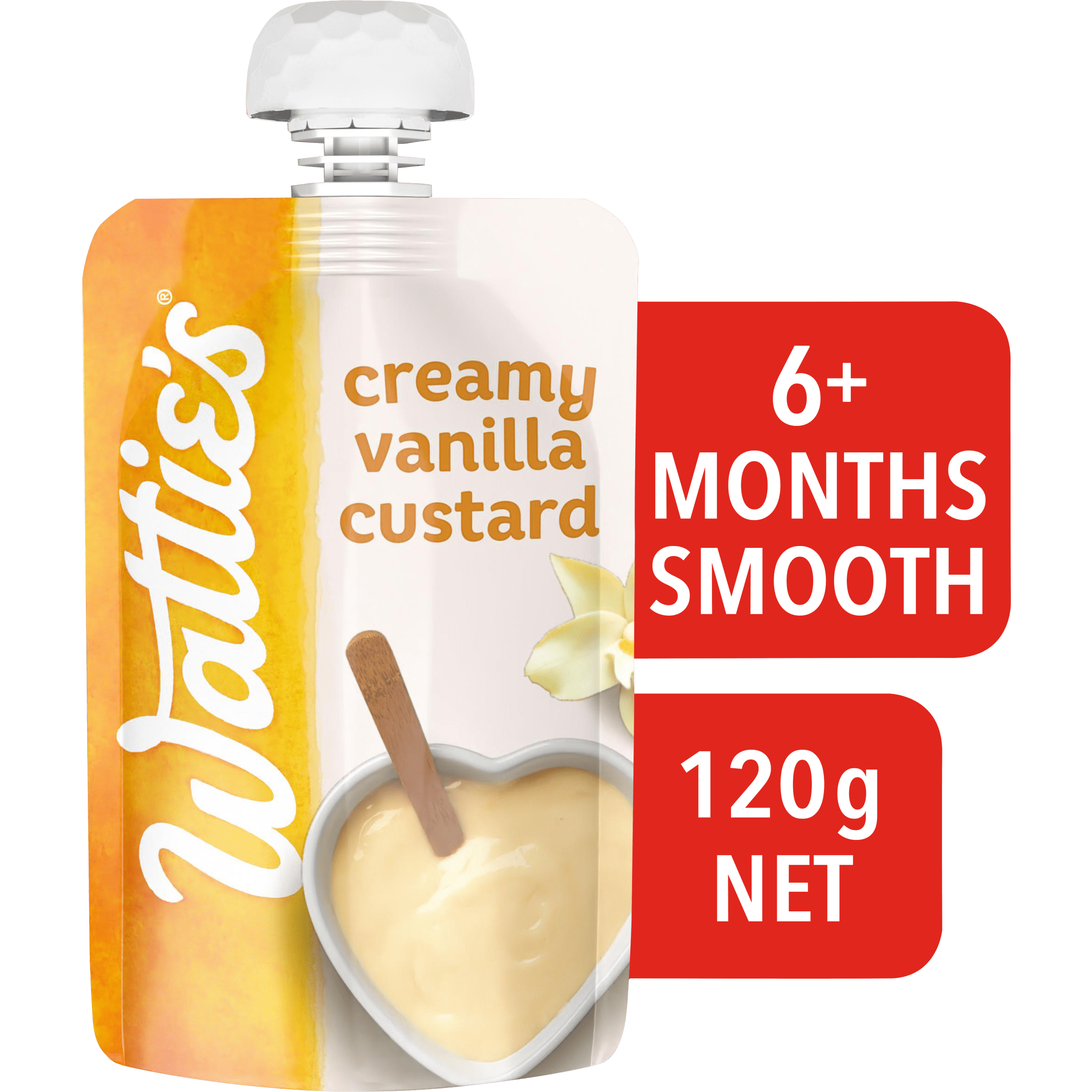 Wattie's® Creamy Vanilla Custard 6+ months 120 g