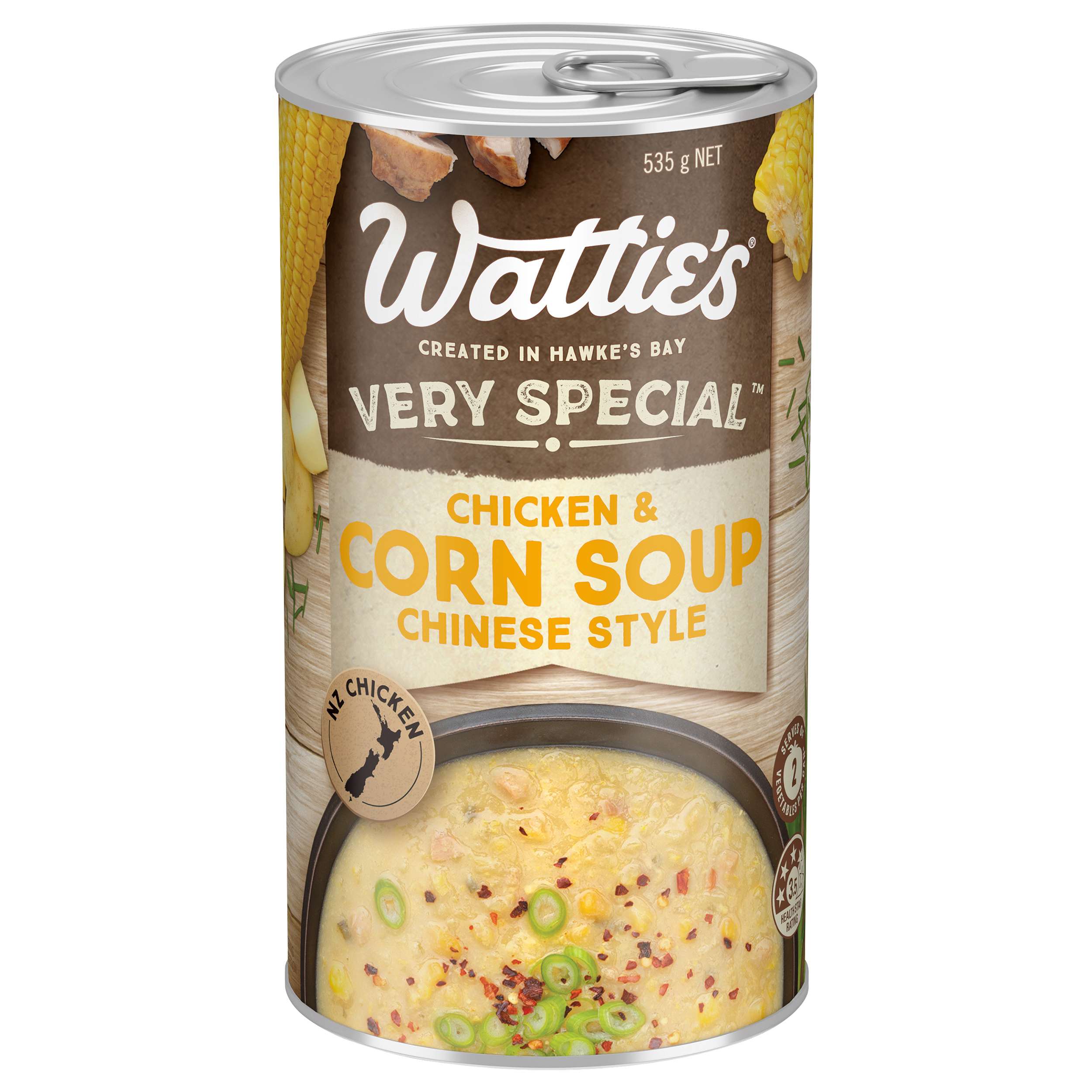 Wattie's® Very Special™ Chicken & Corn Soup Chinese Style 535g