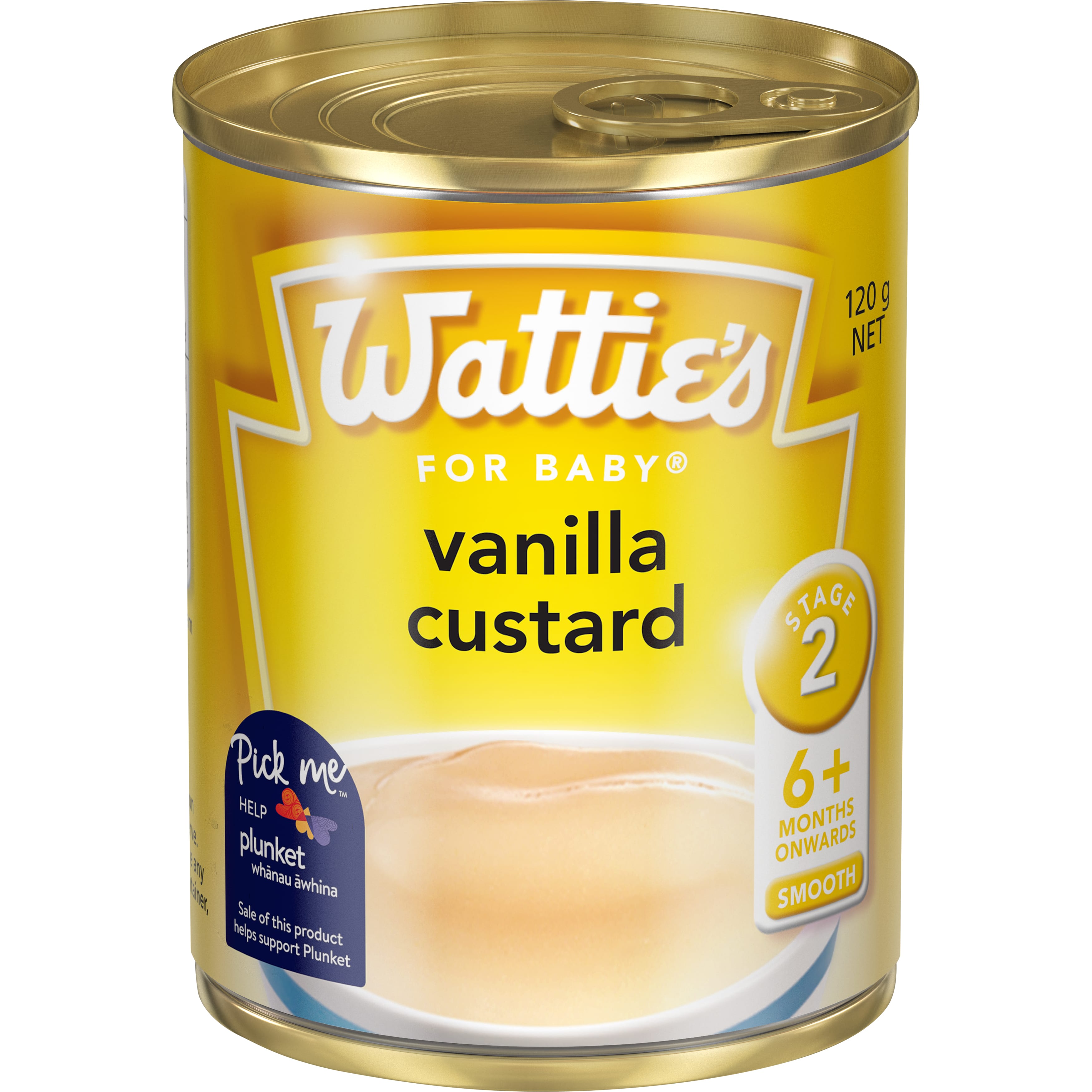 Wattie's for Baby® Vanilla Custard 120 g 6+ months