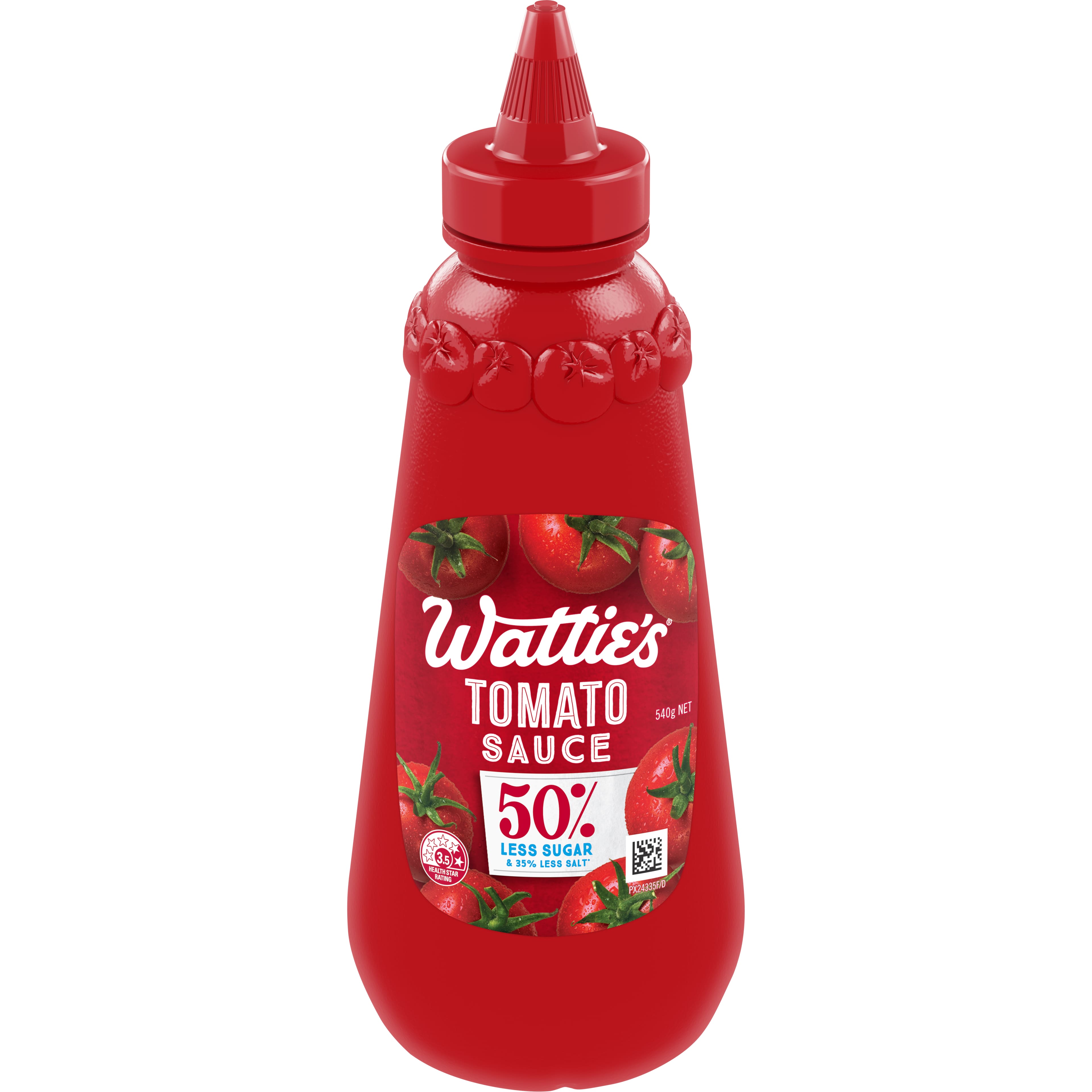 Wattie's® Tomato Sauce 50% Less Sugar* 540g