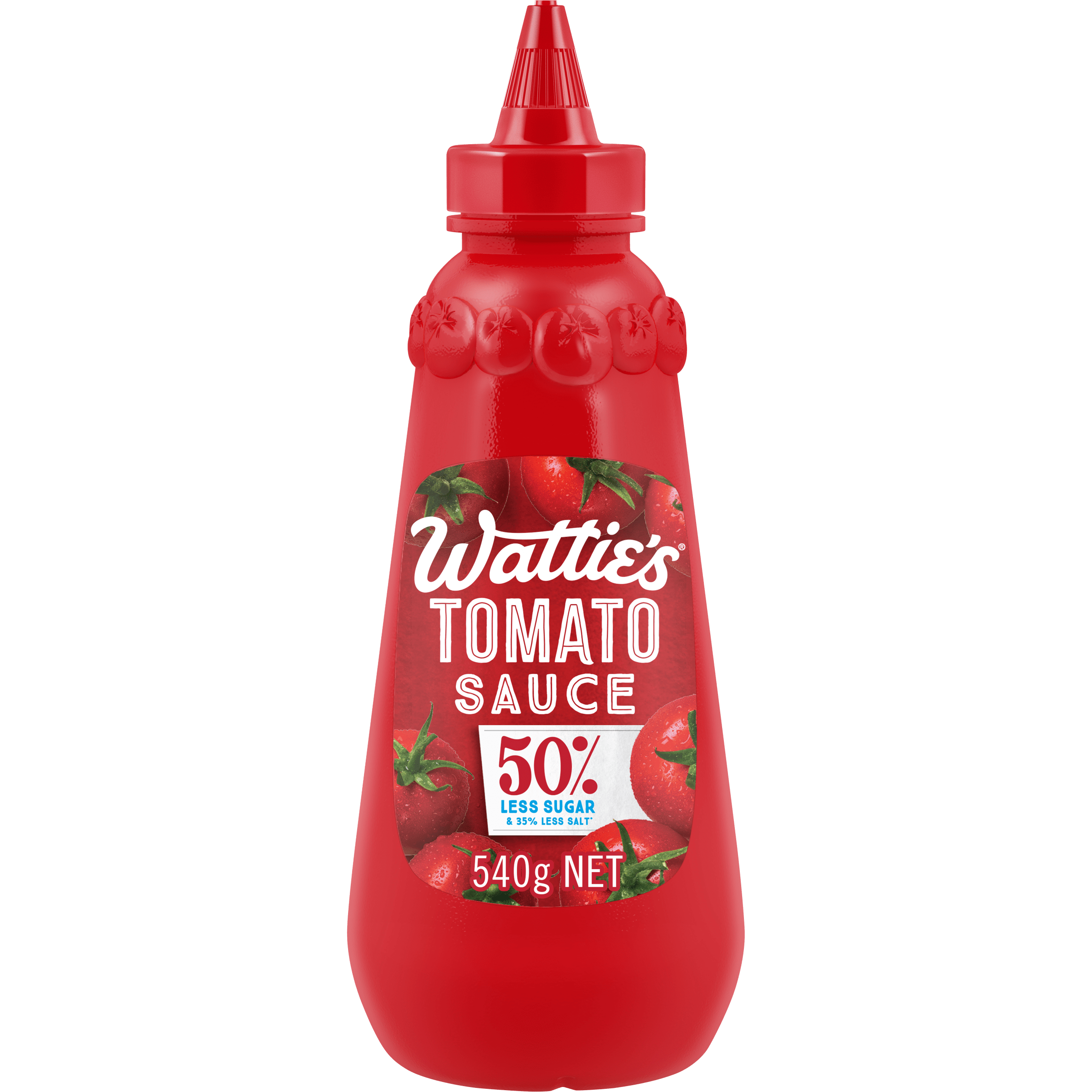 Wattie's® Tomato Sauce 50% Less Sugar* 540g