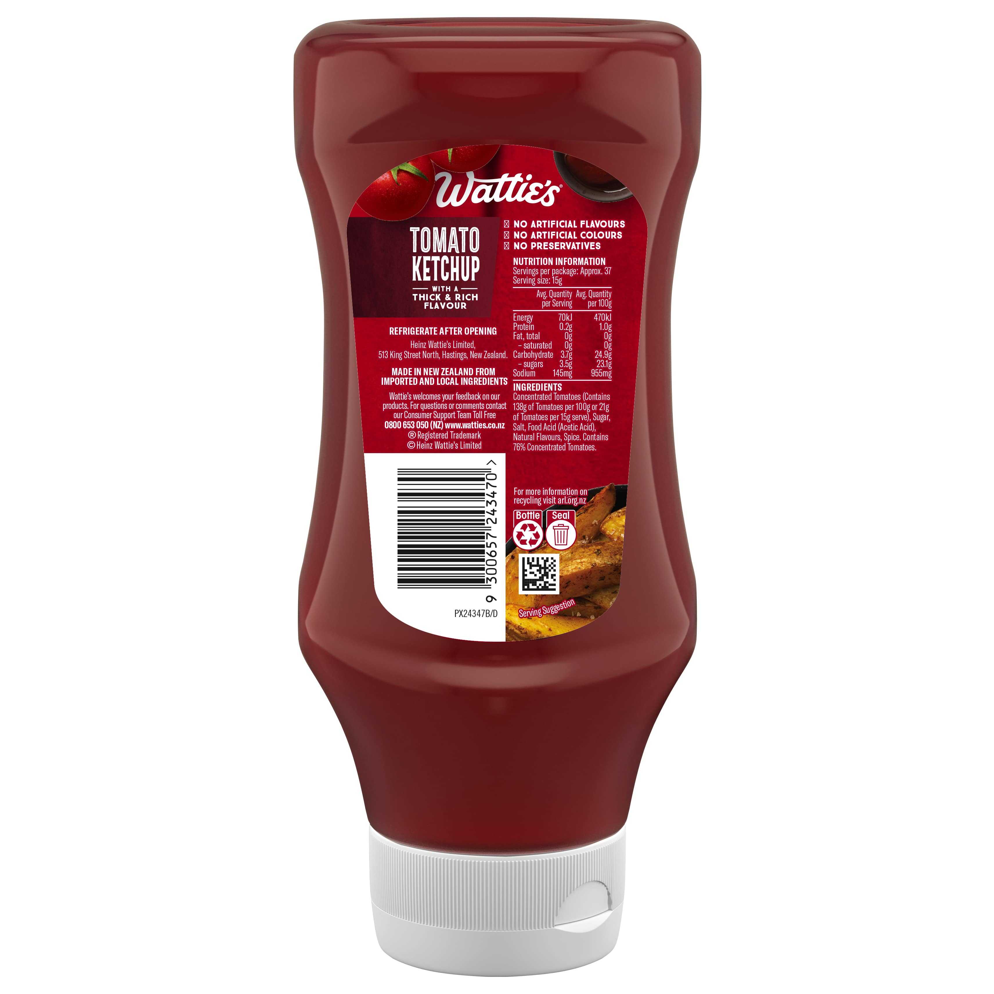 Wattie's® Tomato Ketchup 560g
