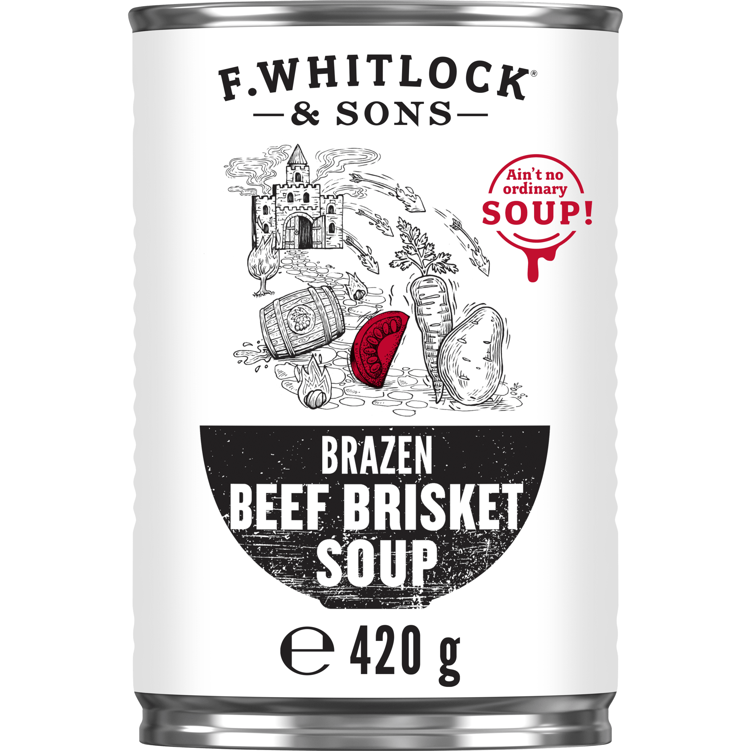 F. Whitlock & Sons® Brazen Beef Brisket Soup 420g
