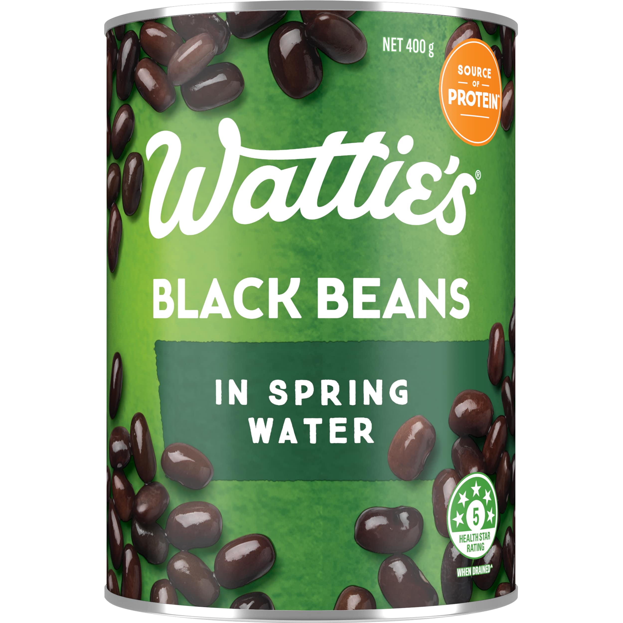 Wattie's® Black Beans in Springwater 400g