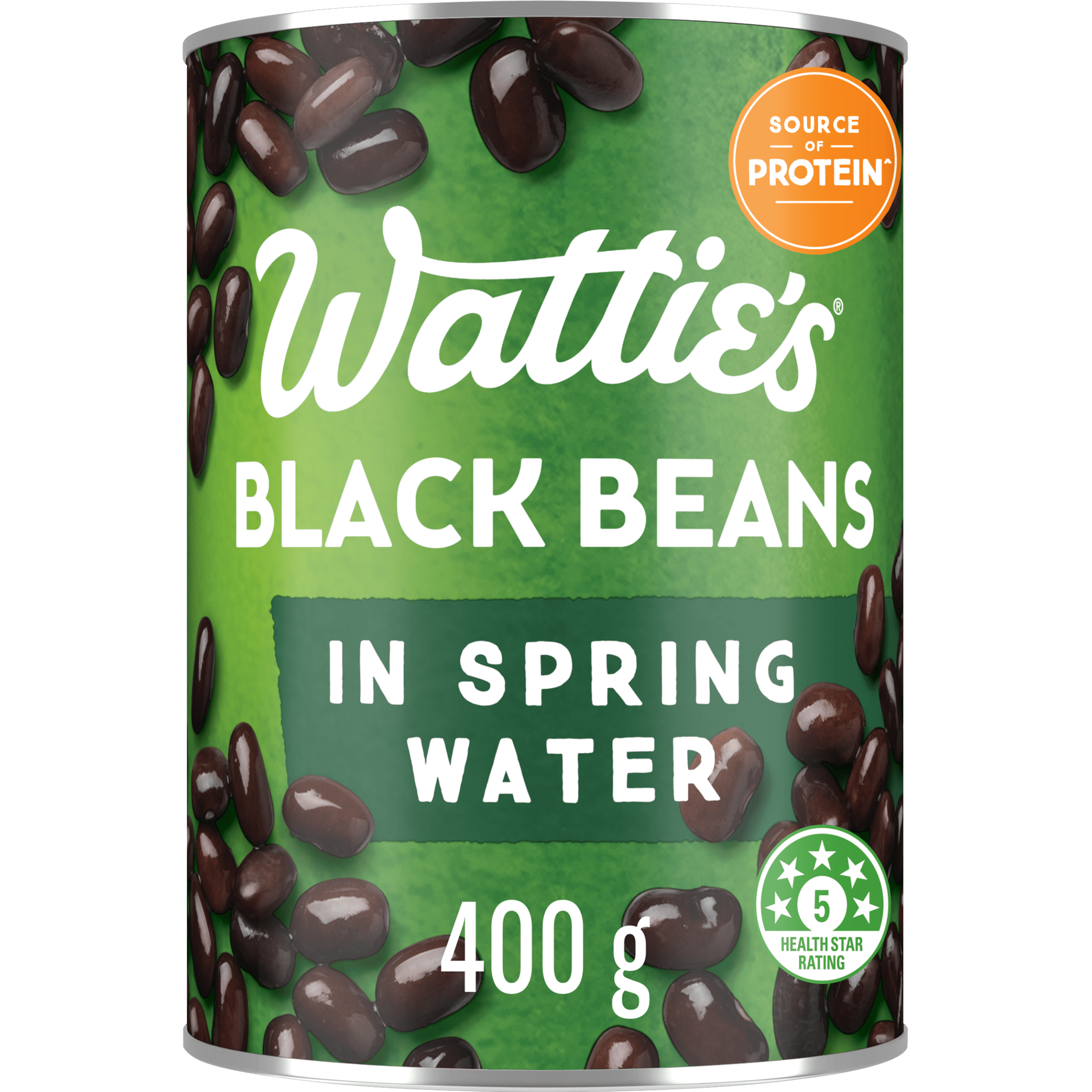 Wattie's® Black Beans in Springwater 400g