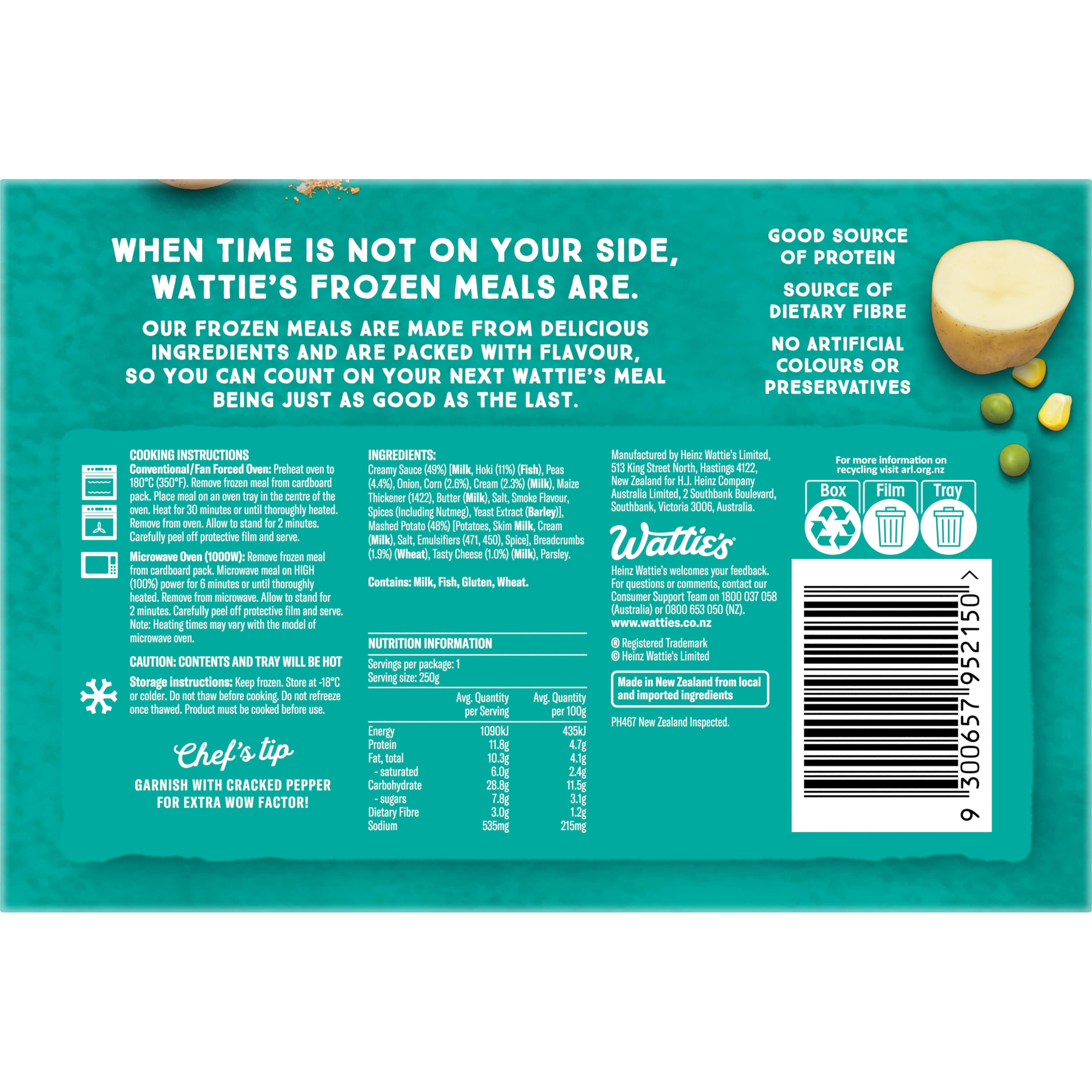 Wattie's® Fish Pie 250g