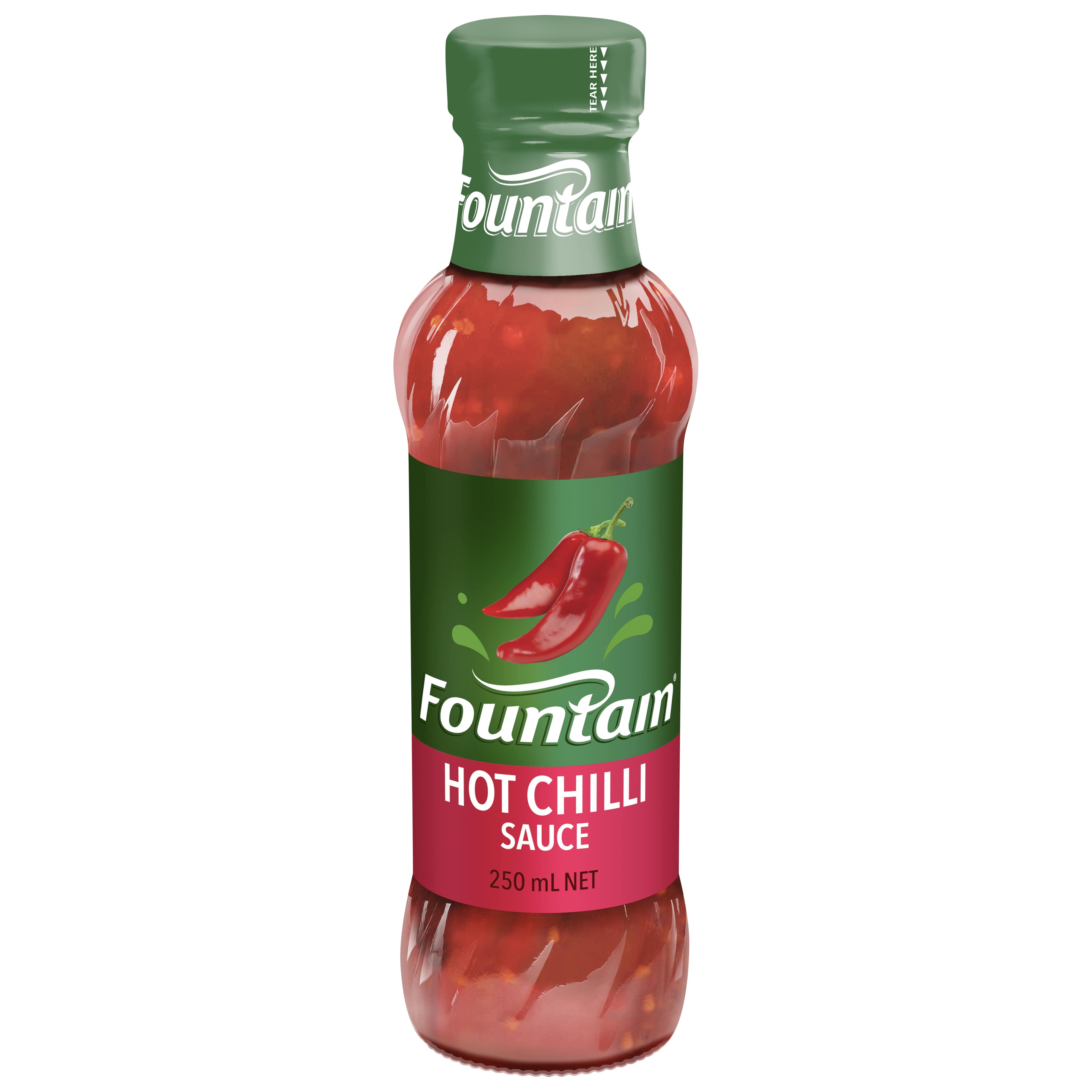 Fountain® Hot Chilli Sauce 250mL