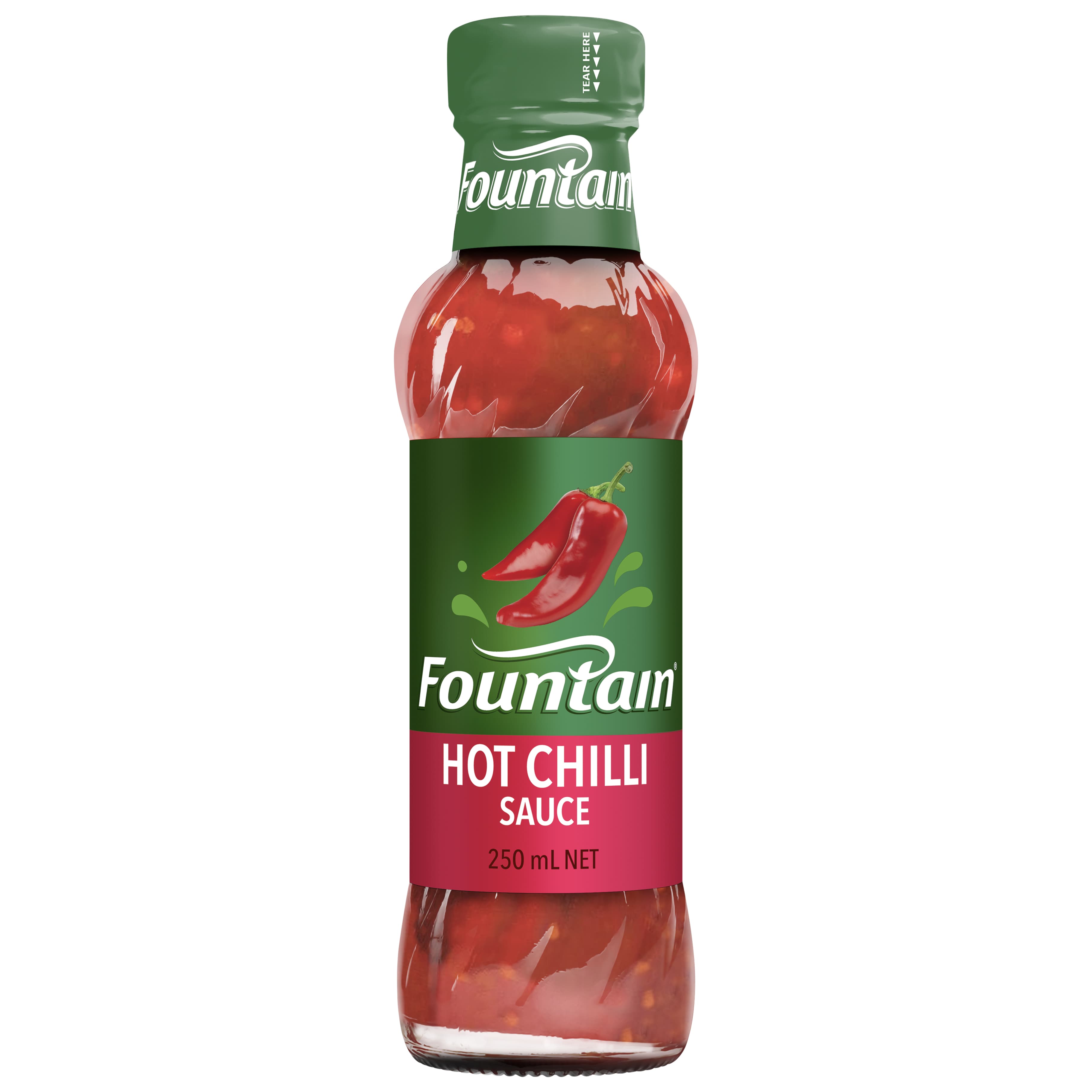 Fountain® Hot Chilli Sauce 250mL