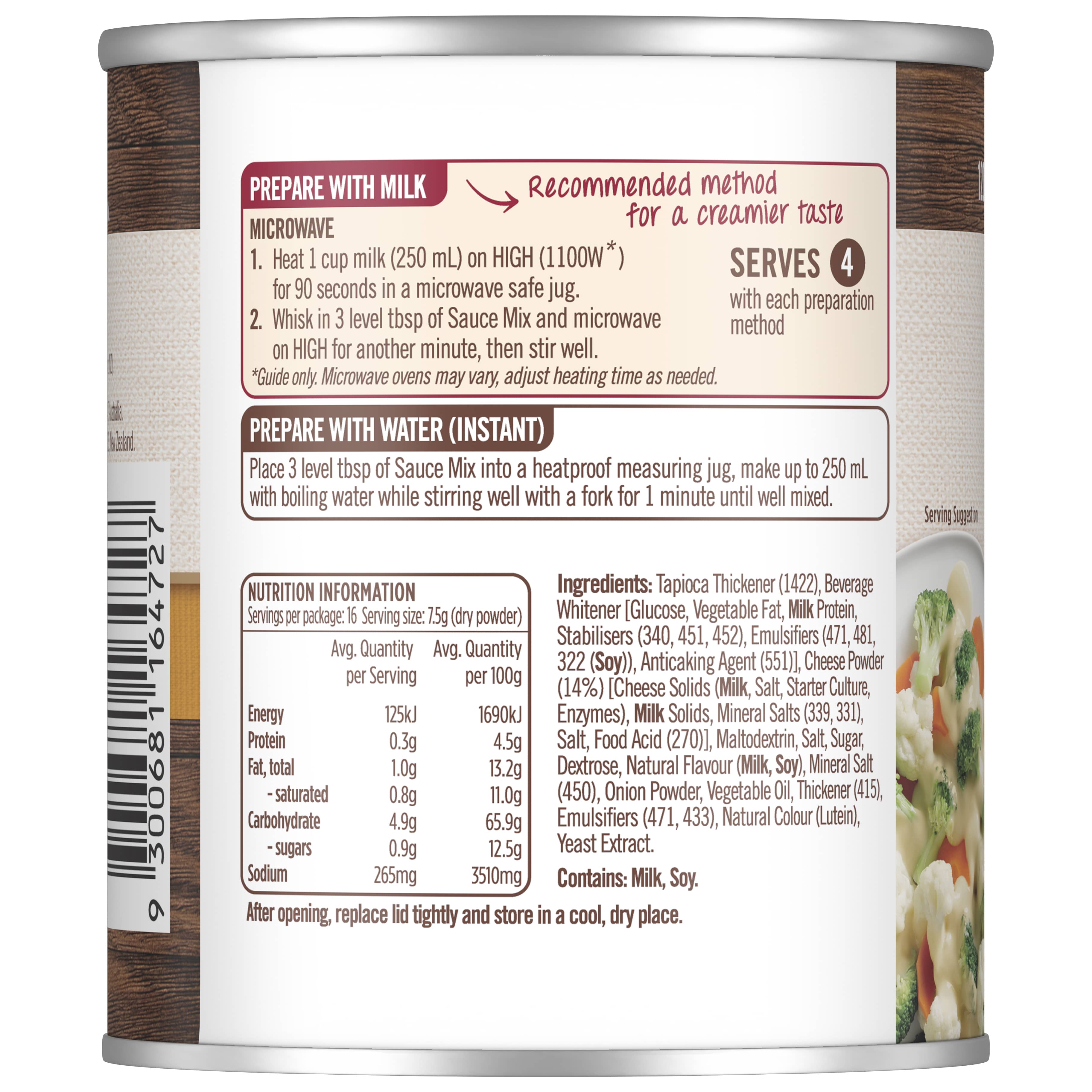 Gravox® Cheese Sauce Mix Tin 120g