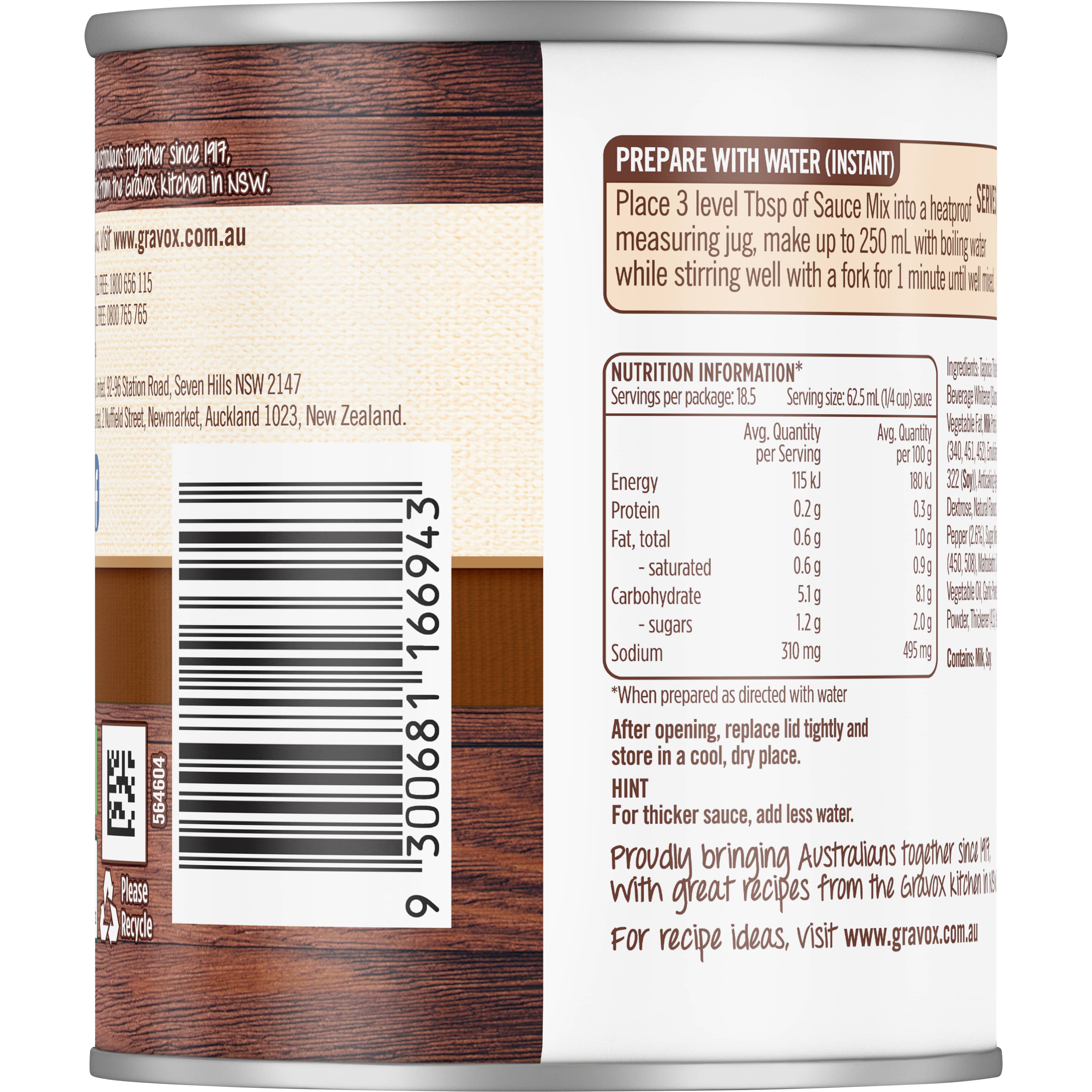 Gravox® Pepper Sauce 140g