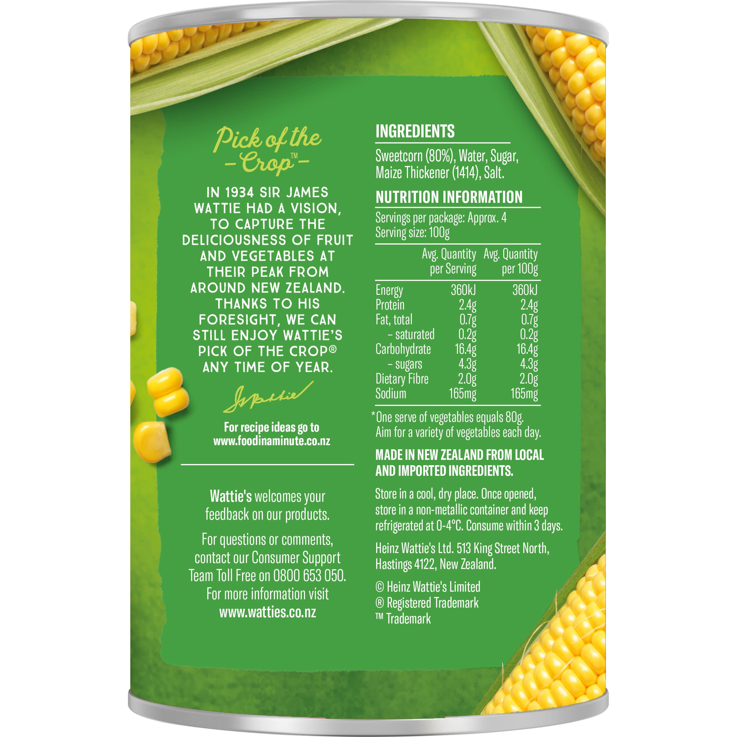 Wattie's® Corn Cream Style 410g