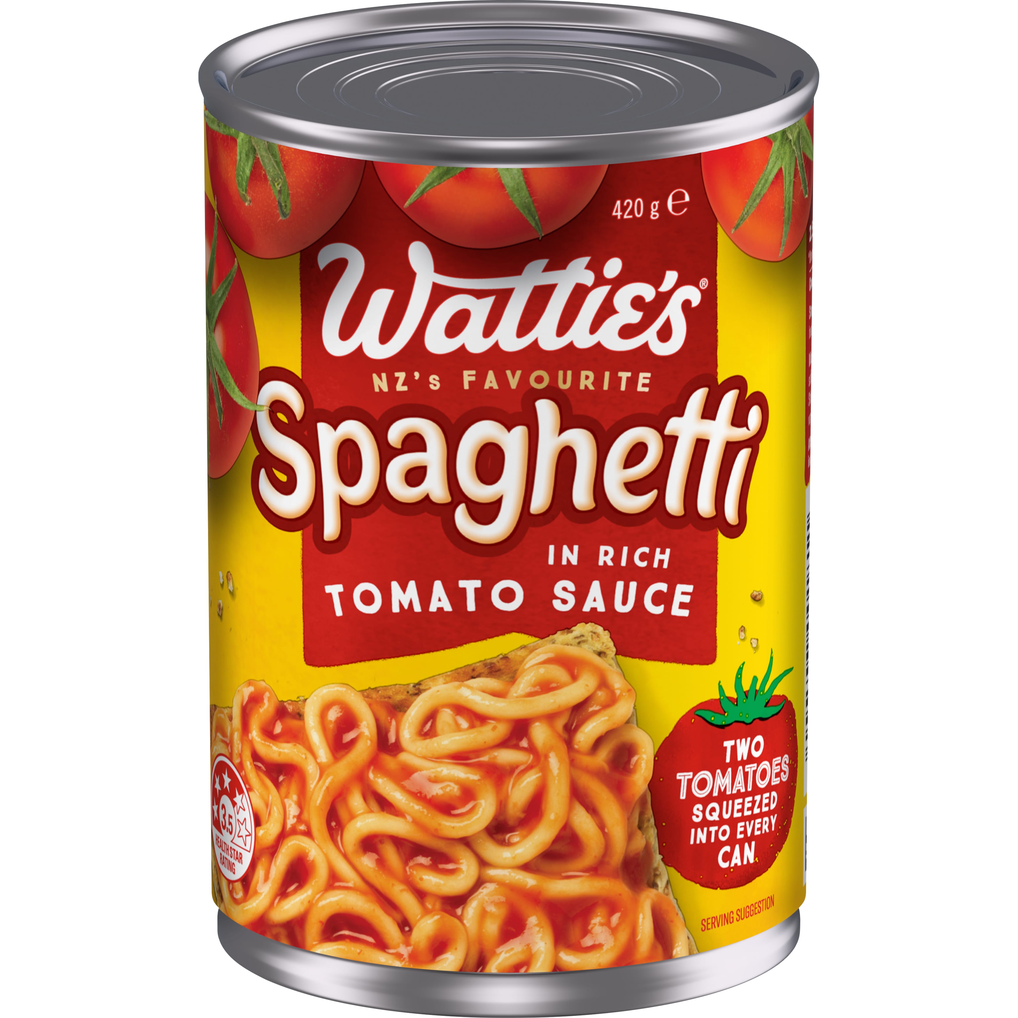 Wattie's® Spaghetti in Rich Tomato Sauce 420g