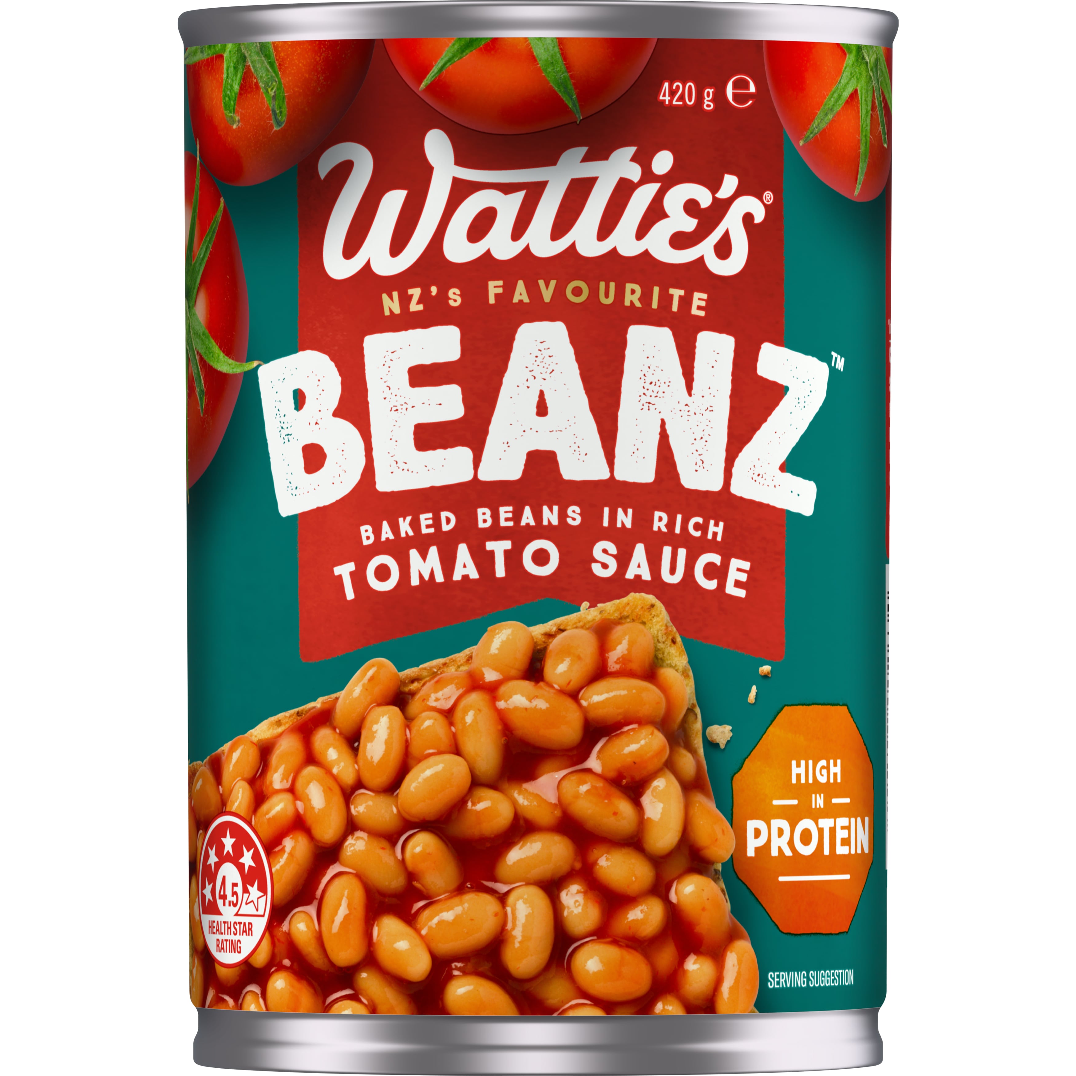 Wattie's® Beanz™ Baked Beans in Tomato Sauce 420g