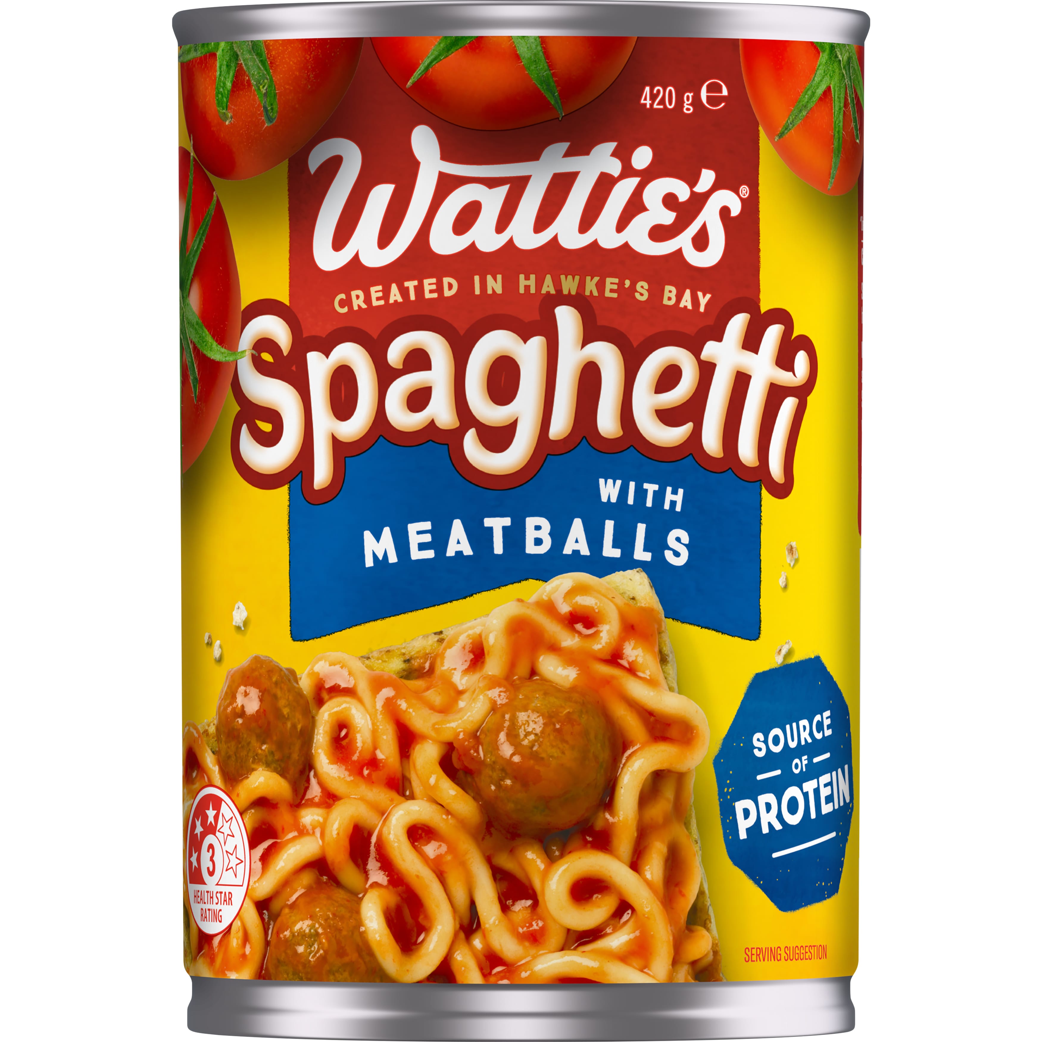 Wattie's® Spaghetti with Meatballs 420g
